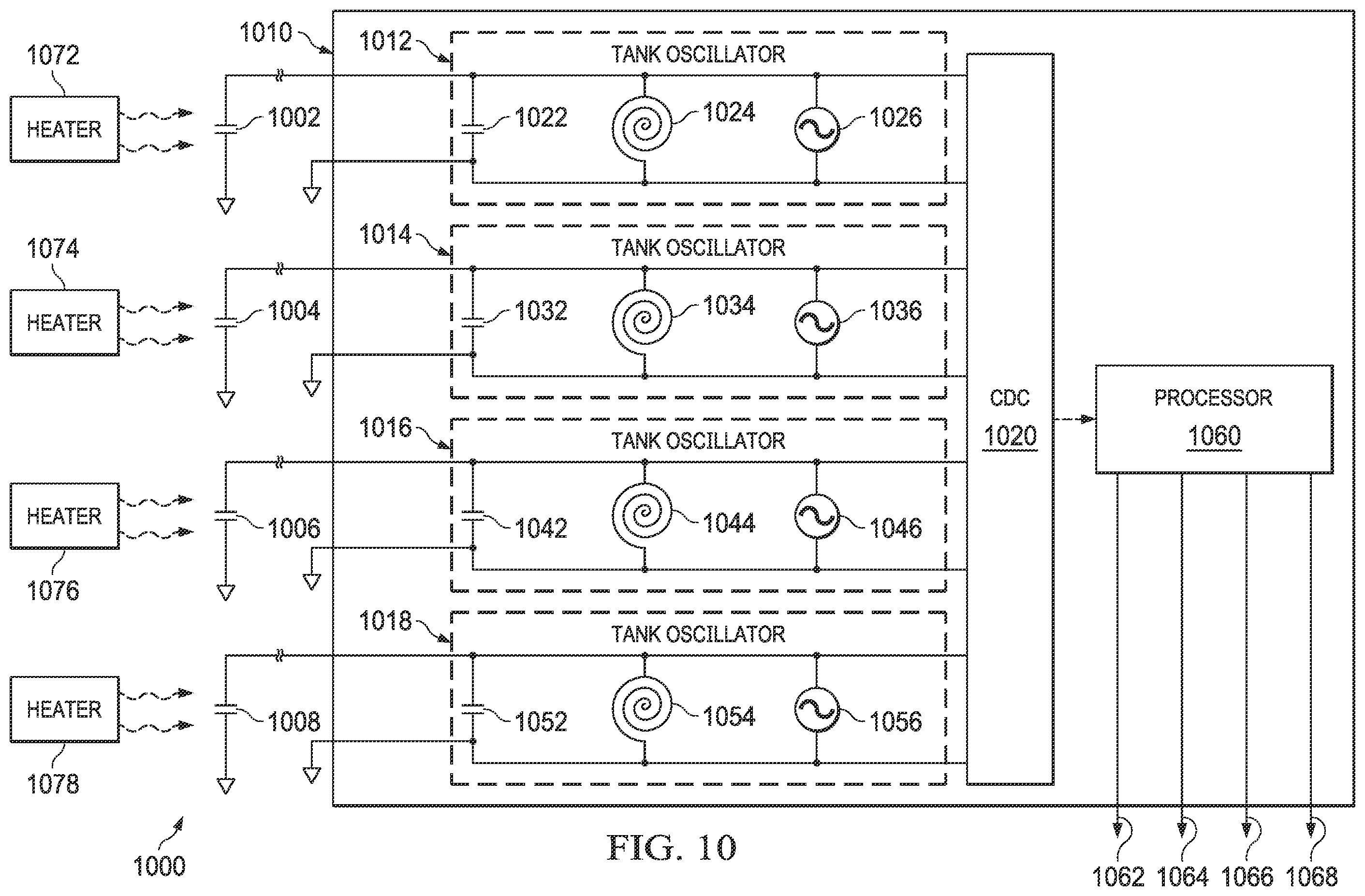 Patent US12332204 Figure 6 – Sensing frost and ice accumulation using capacitance