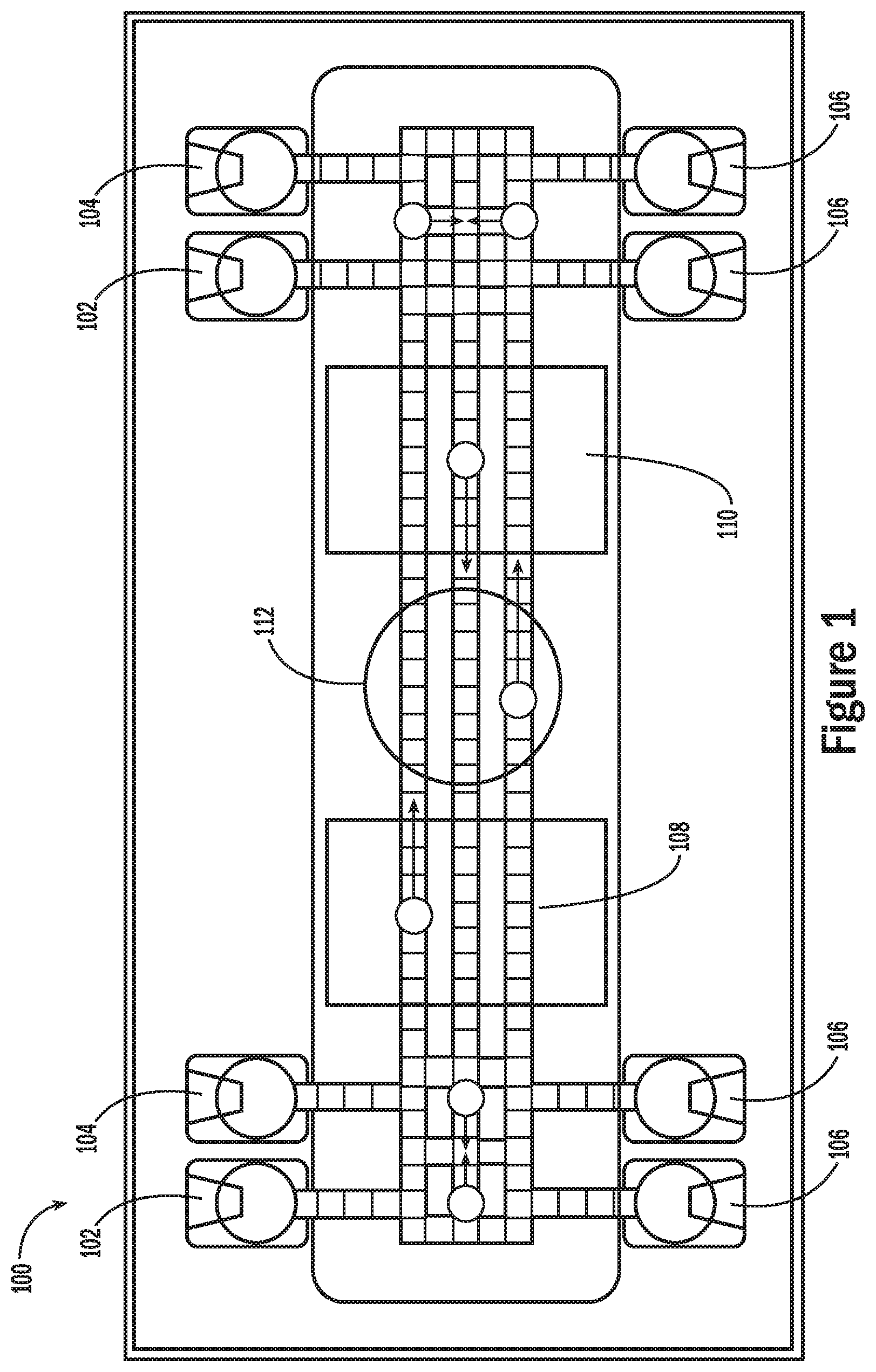 Patent US12332205 Figure 1 – Droplet-based surface modification and washing