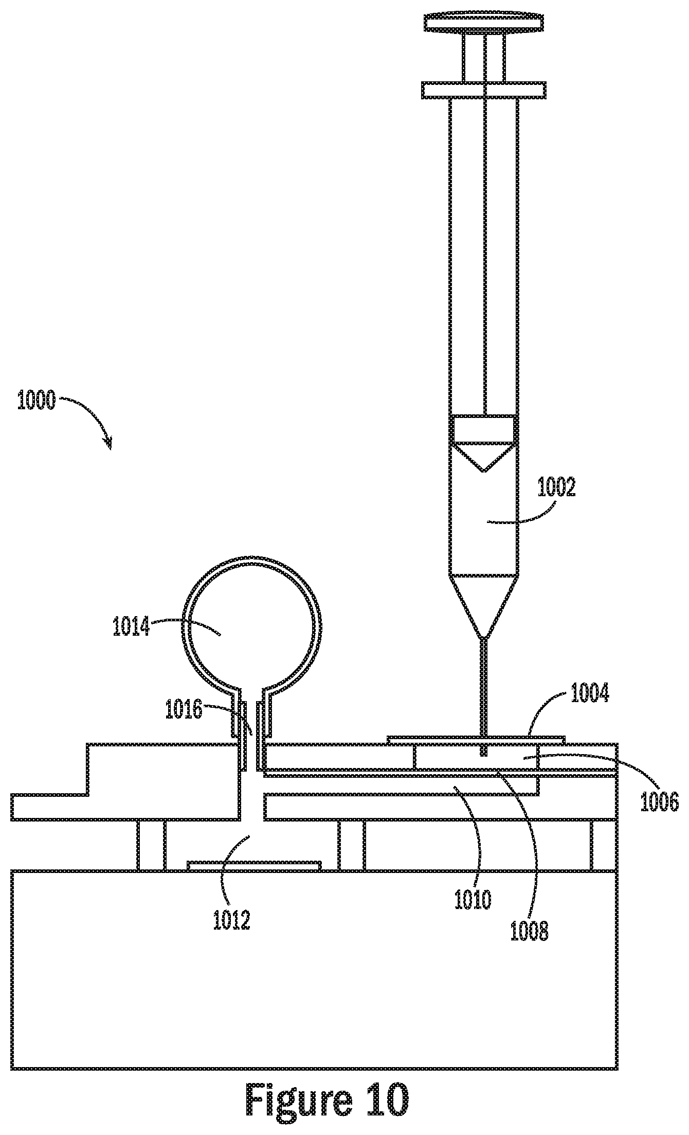 Patent US12332205 Figure 10 – Droplet-based surface modification and washing