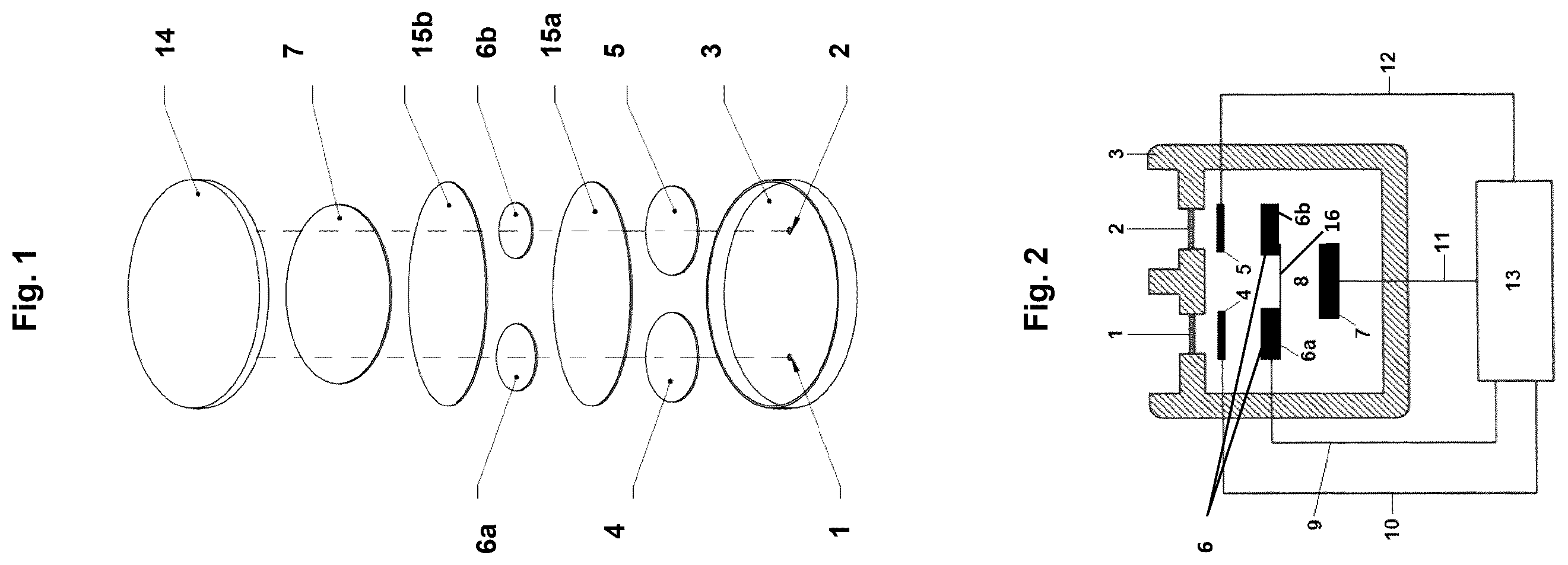 Patent US12332206 Figure 1 – Electrochemical multi-gas sensor