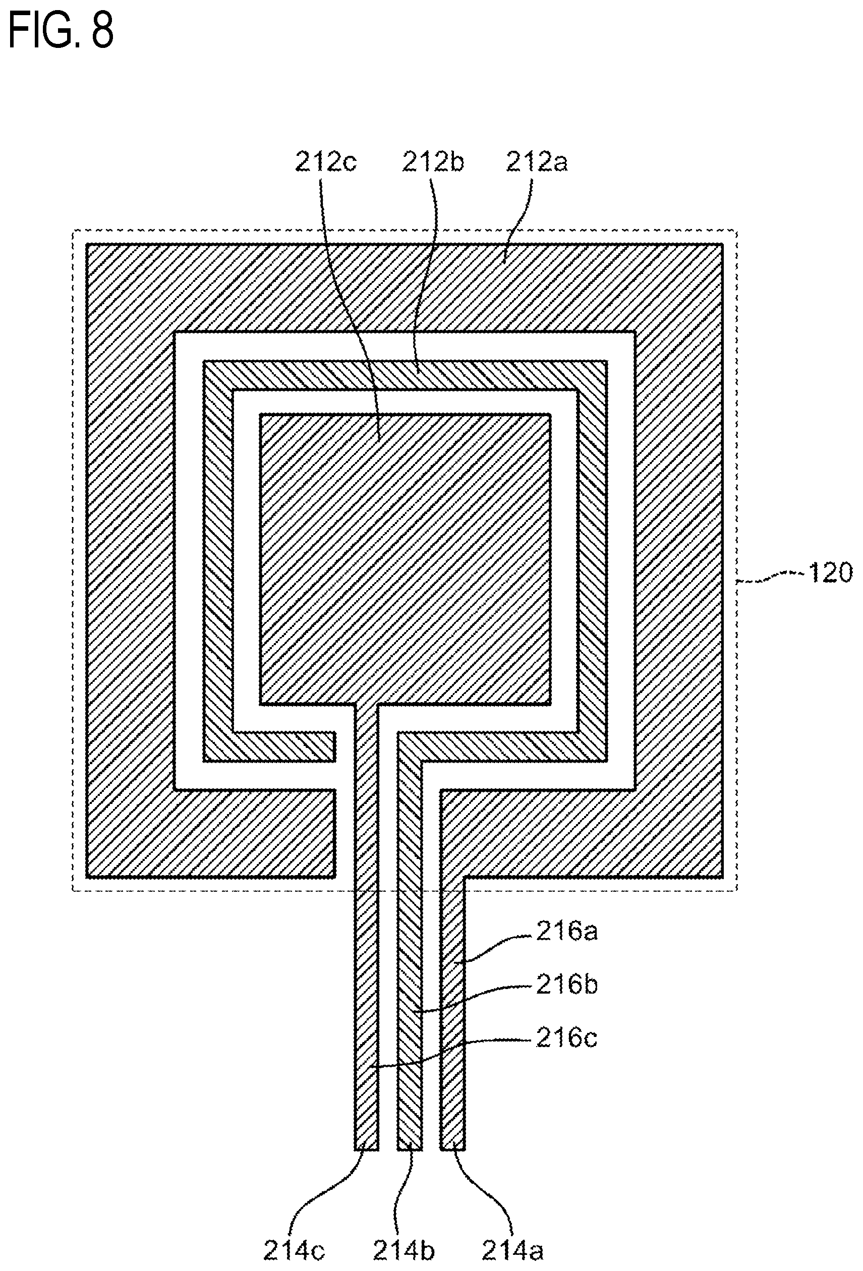 Patent US12332208 Figure 8 – Sensor chip, sensing apparatus, cover, body fluid collection device, and sensor