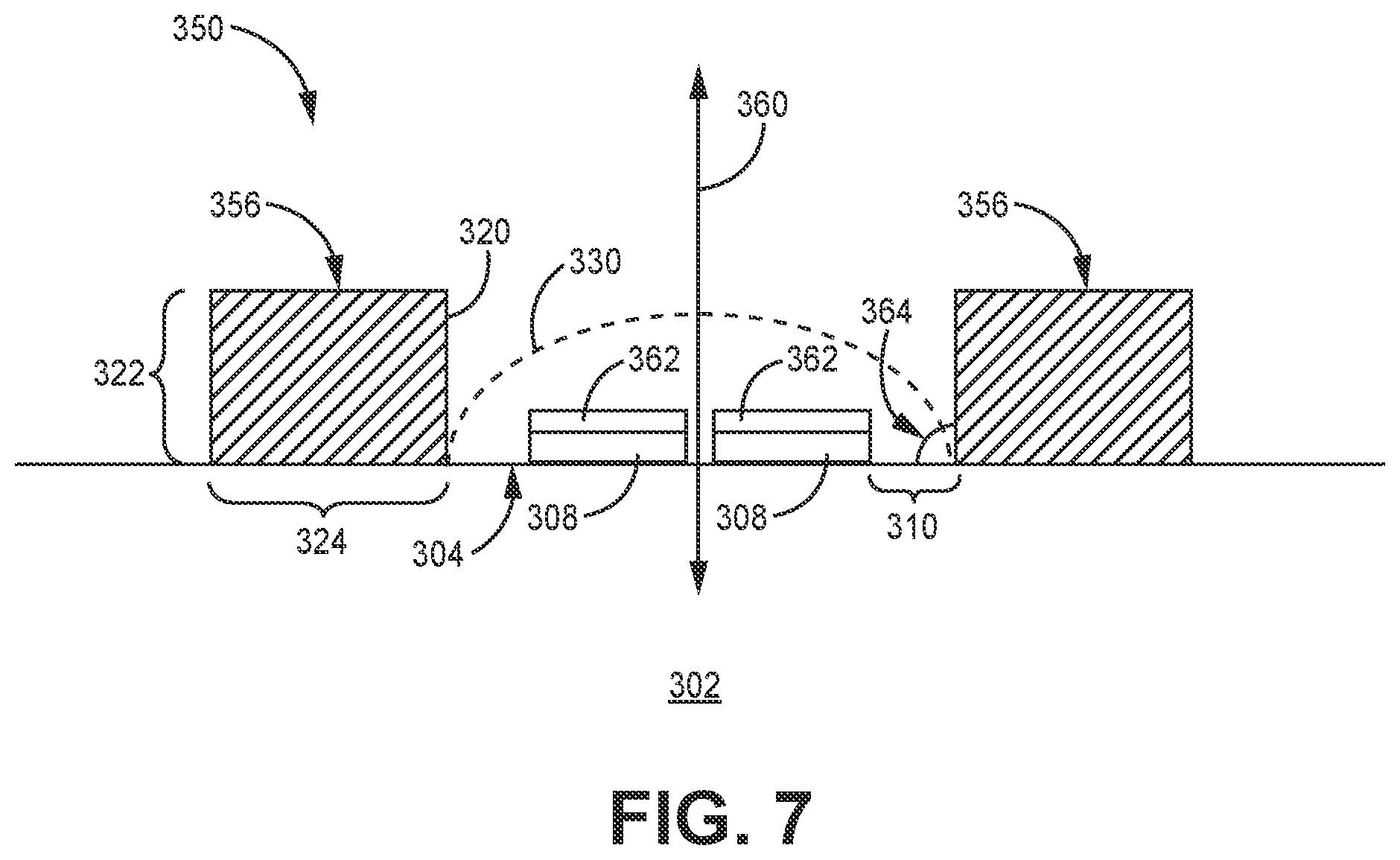 Patent US12332216 Figure 7 – Sensor with droplet retaining structure