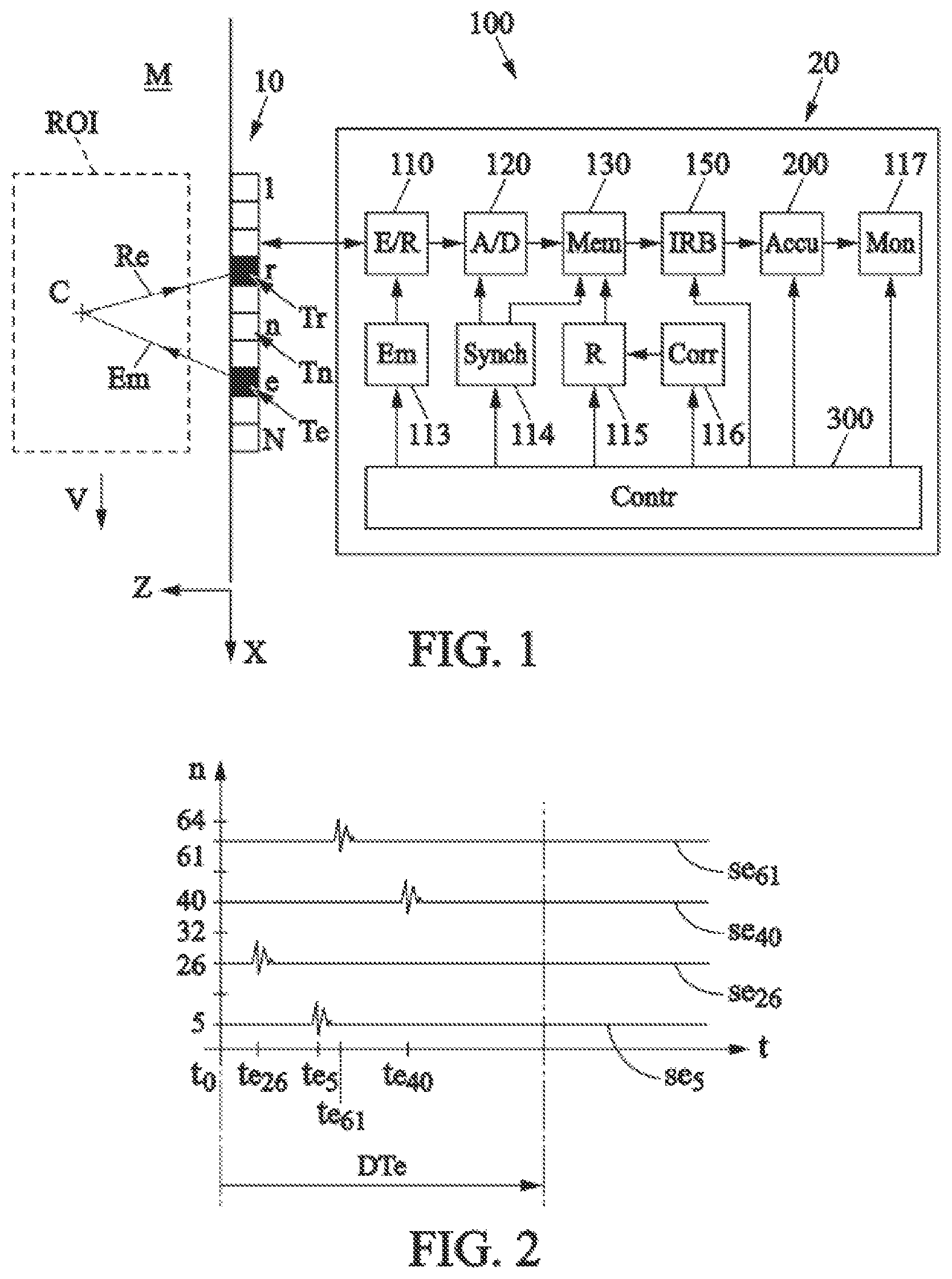 Patent US12332218 Figure 1 – Method for detecting discontinuities and system for implementing said method