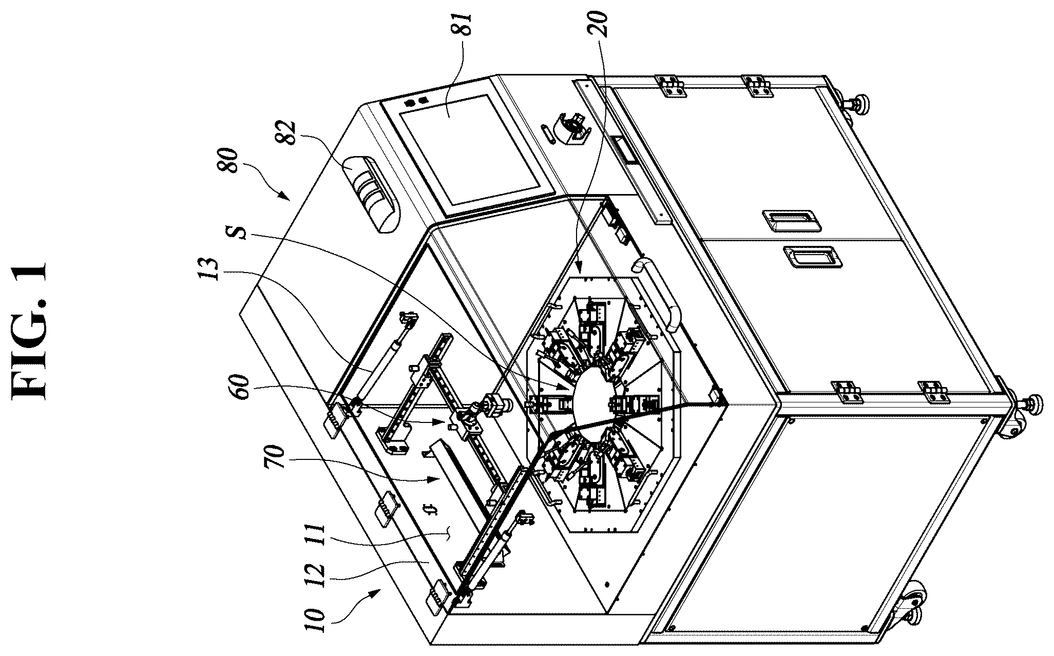 Patent US12332219 Figure 1 – Sample stretch test device and sample strech test system including same
