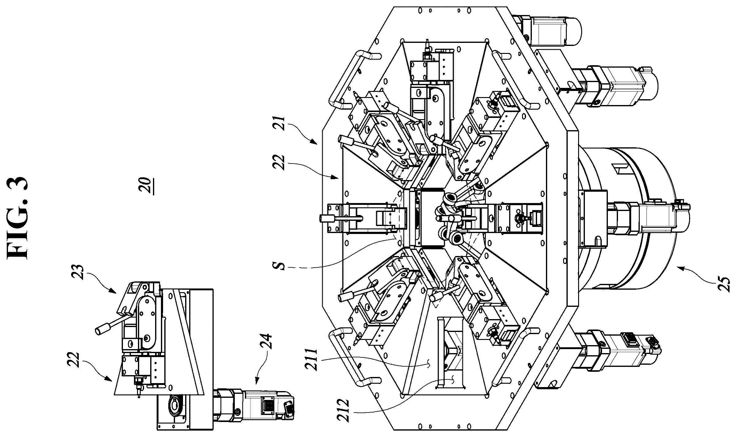 Patent US12332219 Figure 3 – Sample stretch test device and sample strech test system including same