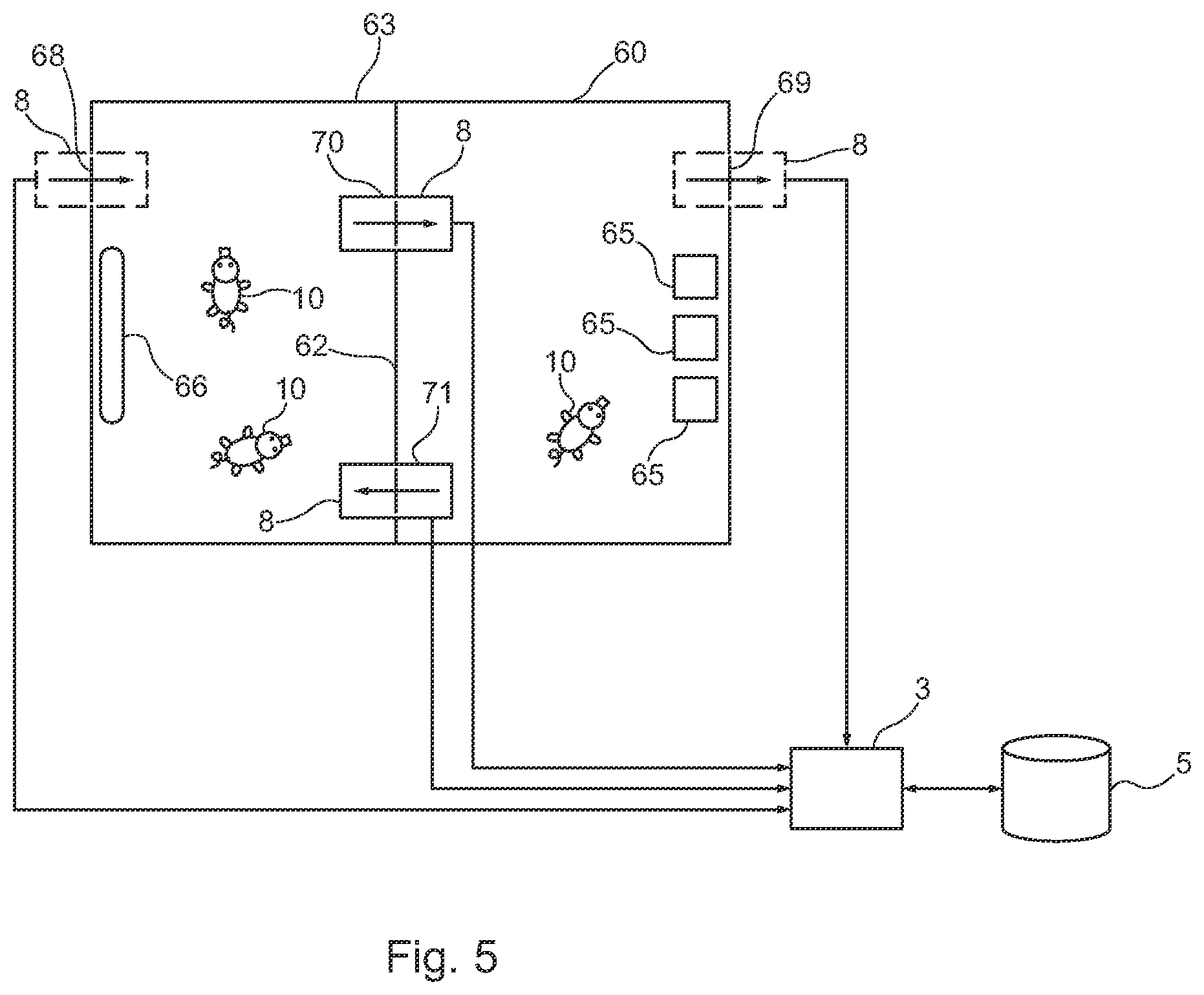 Patent US12332229 Figure 5 – Calibrating a plurality of sensors in a system for obtaining animal data from a group of animals