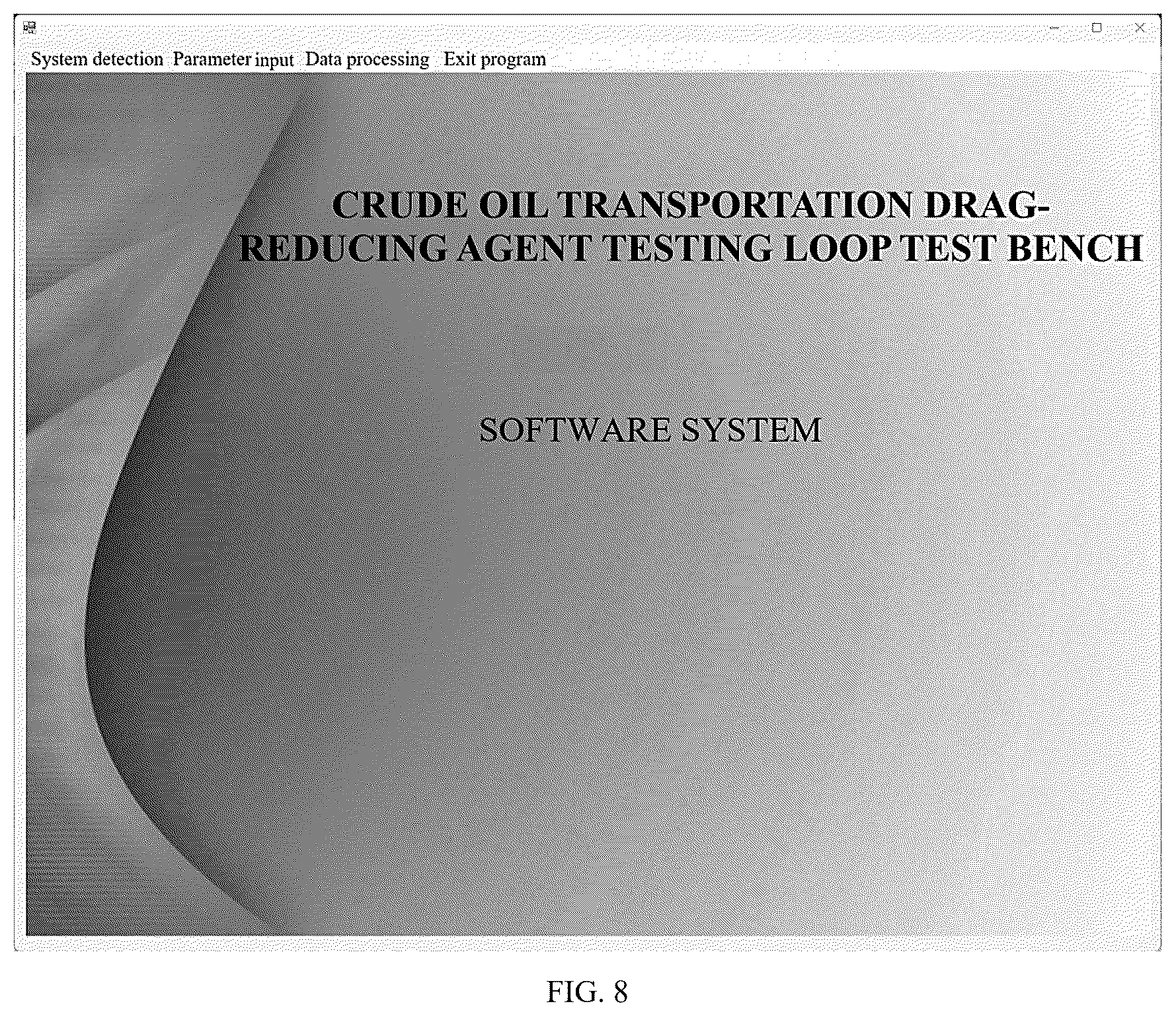 Patent US12332232 Figure 7 – Crude oil transportation drag-reducing agent testing loop test bench and a use method thereof