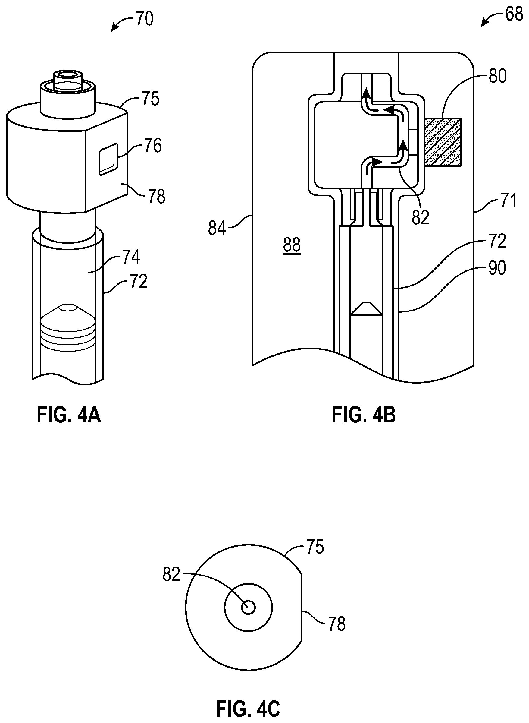 Patent US12332234 Figure 2 – Solution collection device with evaluation element