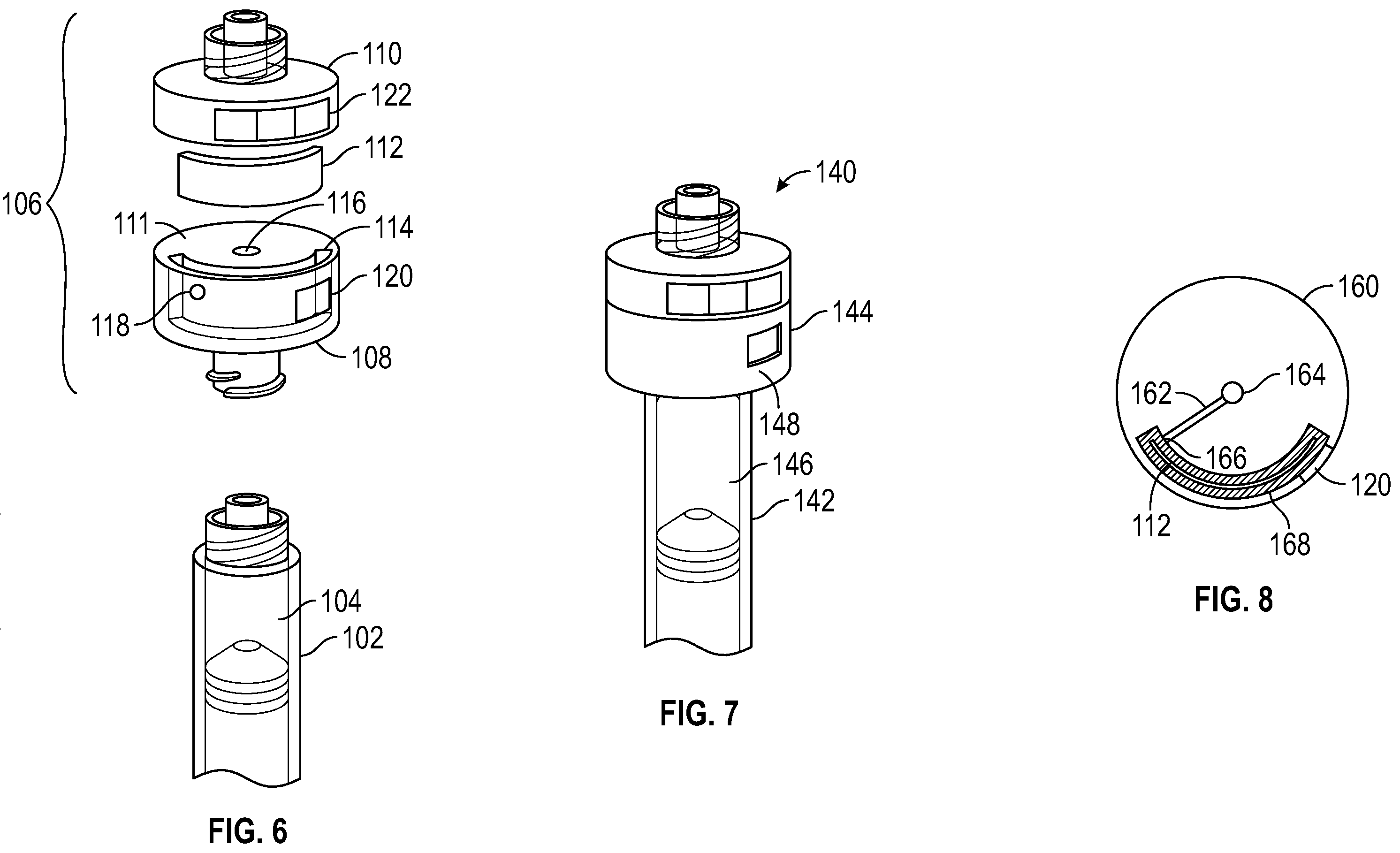 Patent US12332234 Figure 4 – Solution collection device with evaluation element