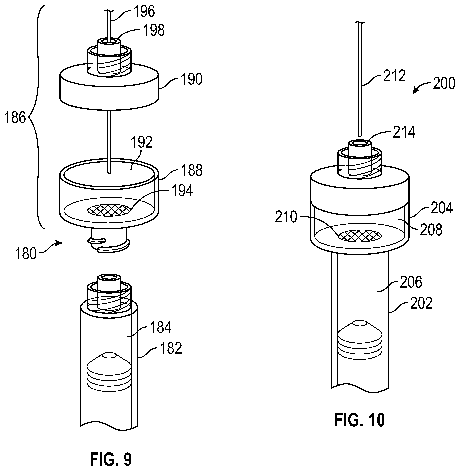 Patent US12332234 Figure 5 – Solution collection device with evaluation element