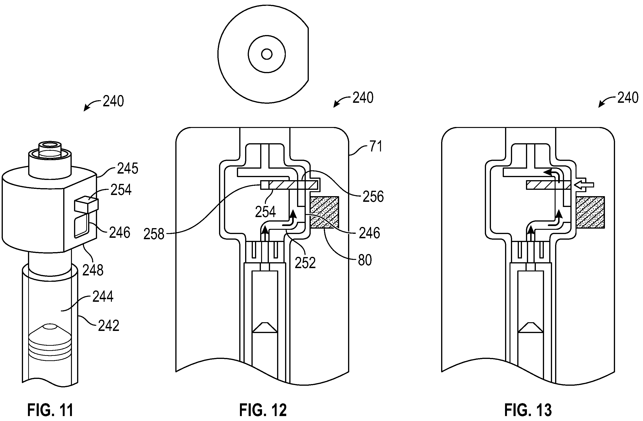 Patent US12332234 Figure 6 – Solution collection device with evaluation element