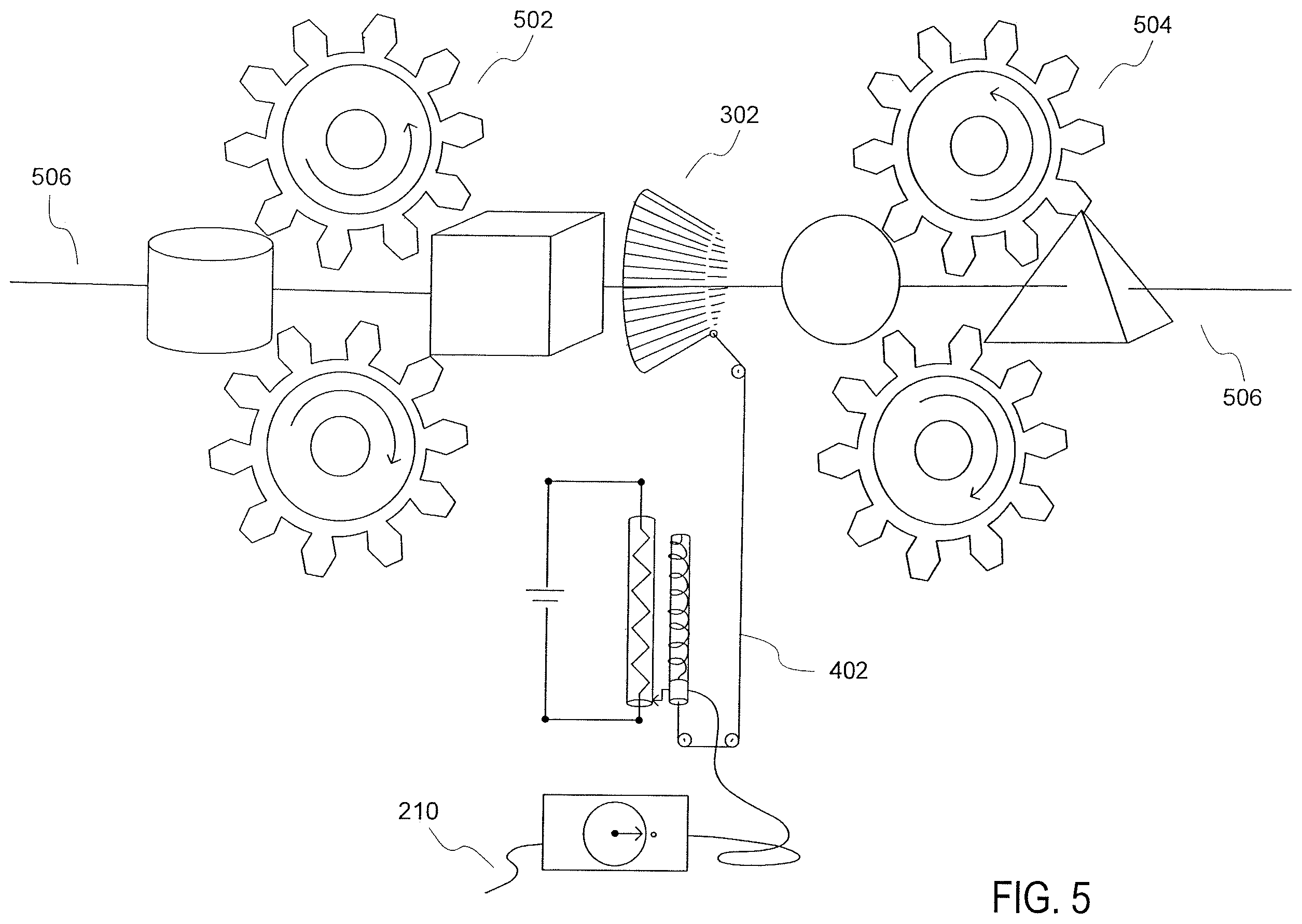 Patent US12332248 Figure 5 – Sequence-detection system