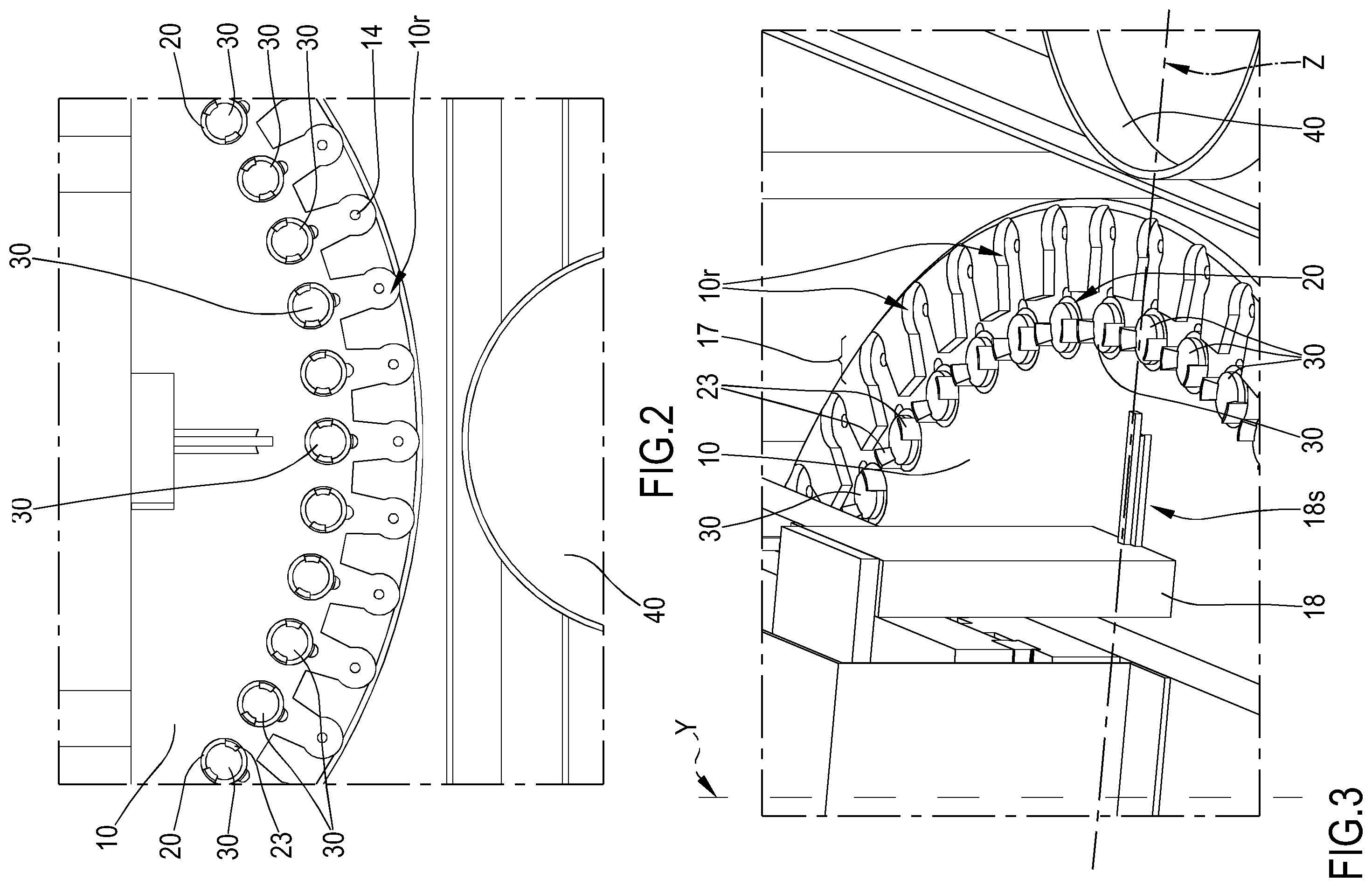 Patent US12332261 Figure 2 – Device of distribution of impregnated supports and associated method