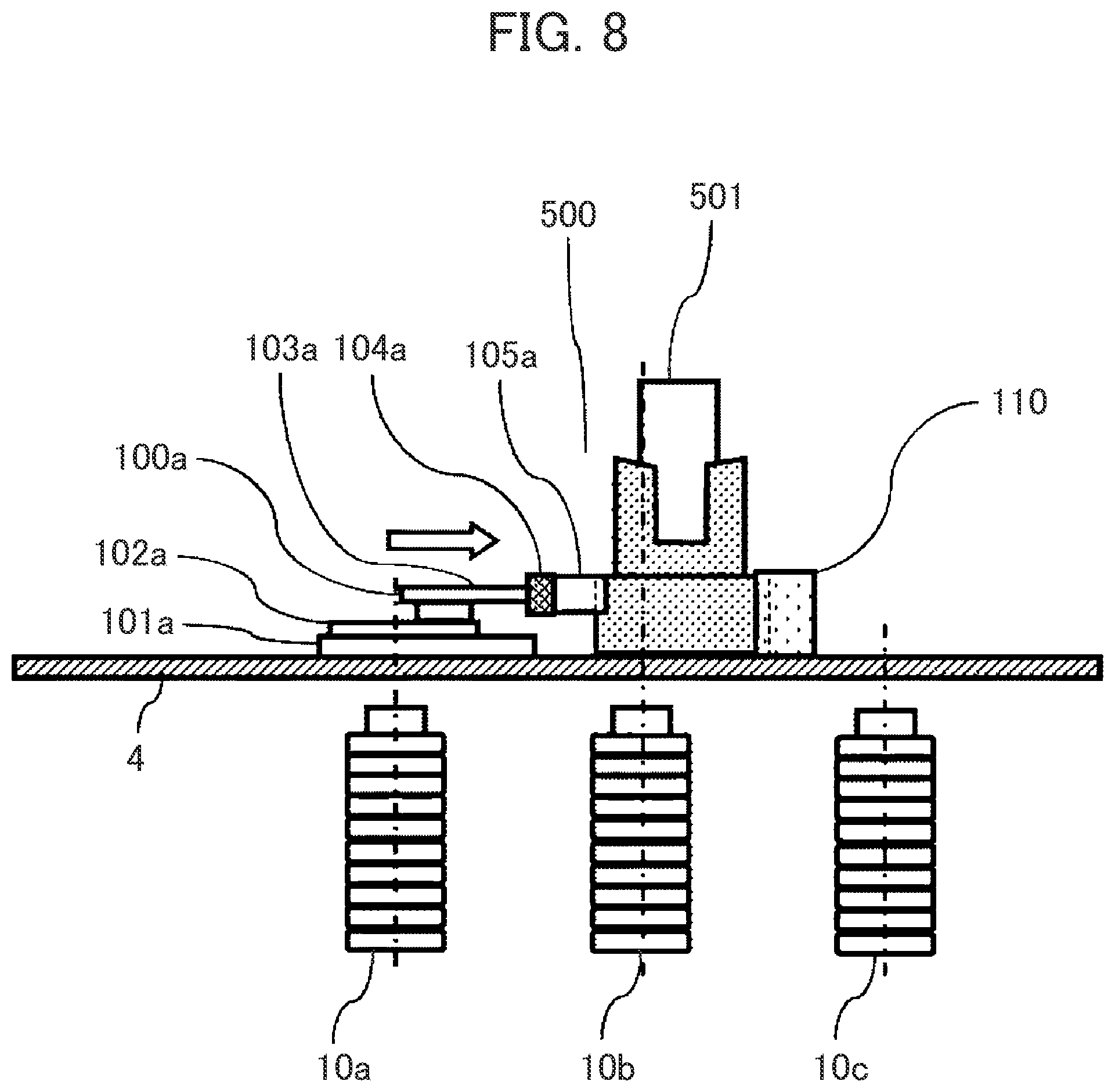 Patent US12332262 Figure 8 – Specimen transport apparatus