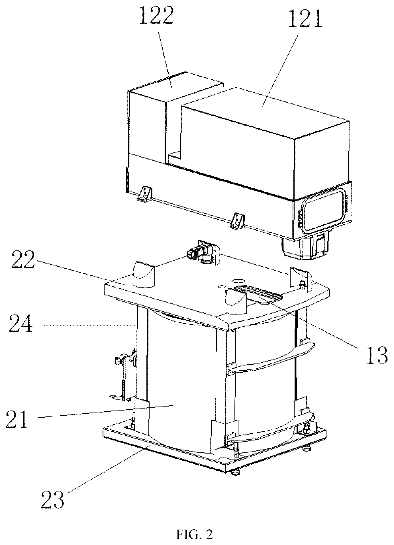 Patent US12332263 Figure 2 – Automated storage and retrieval device for biological sample