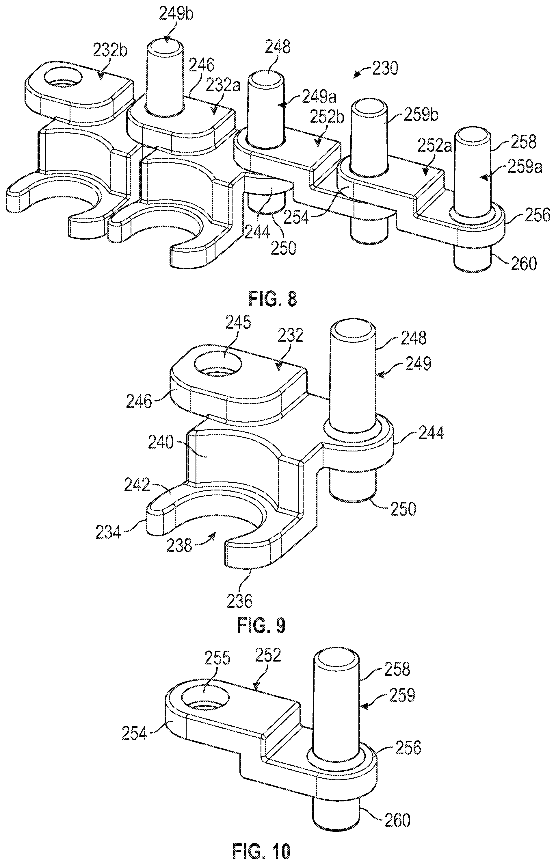 Patent US12332264 Figure 8 – Disposable pipette tip management