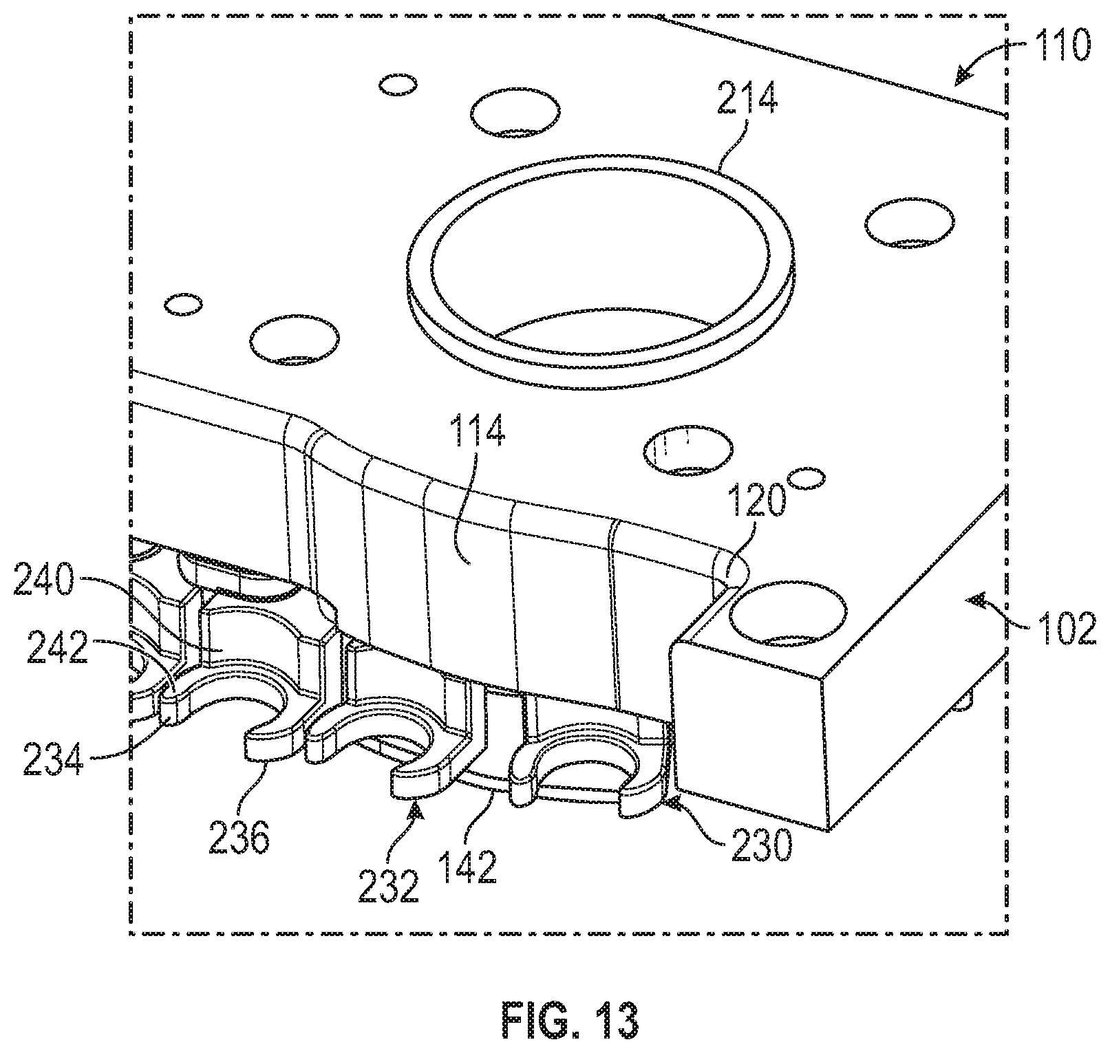 Patent US12332264 Figure 10 – Disposable pipette tip management