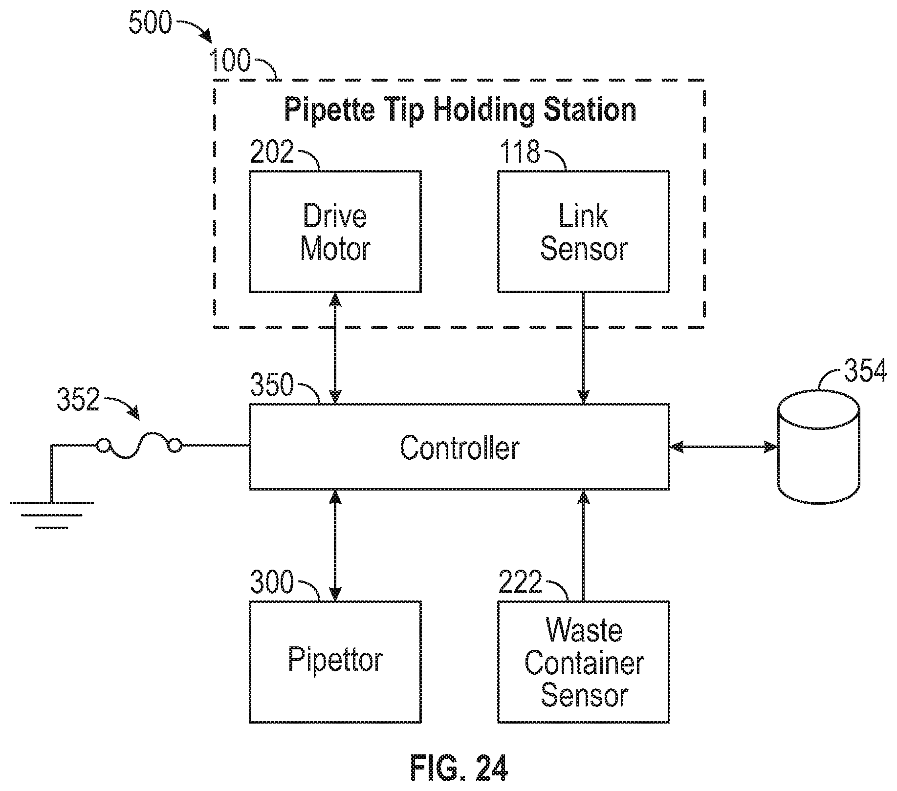 Patent US12332264 Figure 18 – Disposable pipette tip management