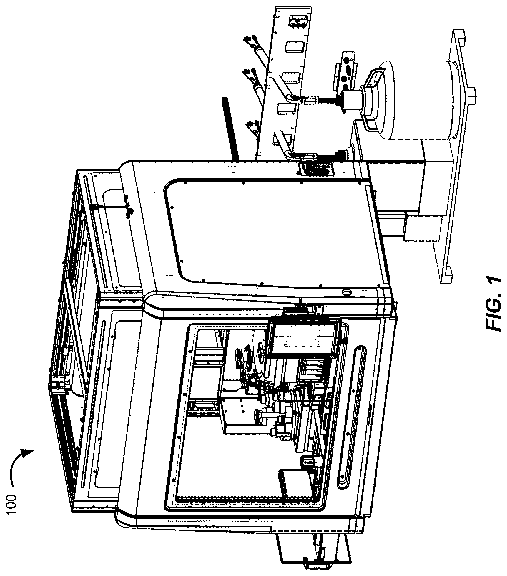 Patent US12332265 Figure 1 – Sample preparation instrument