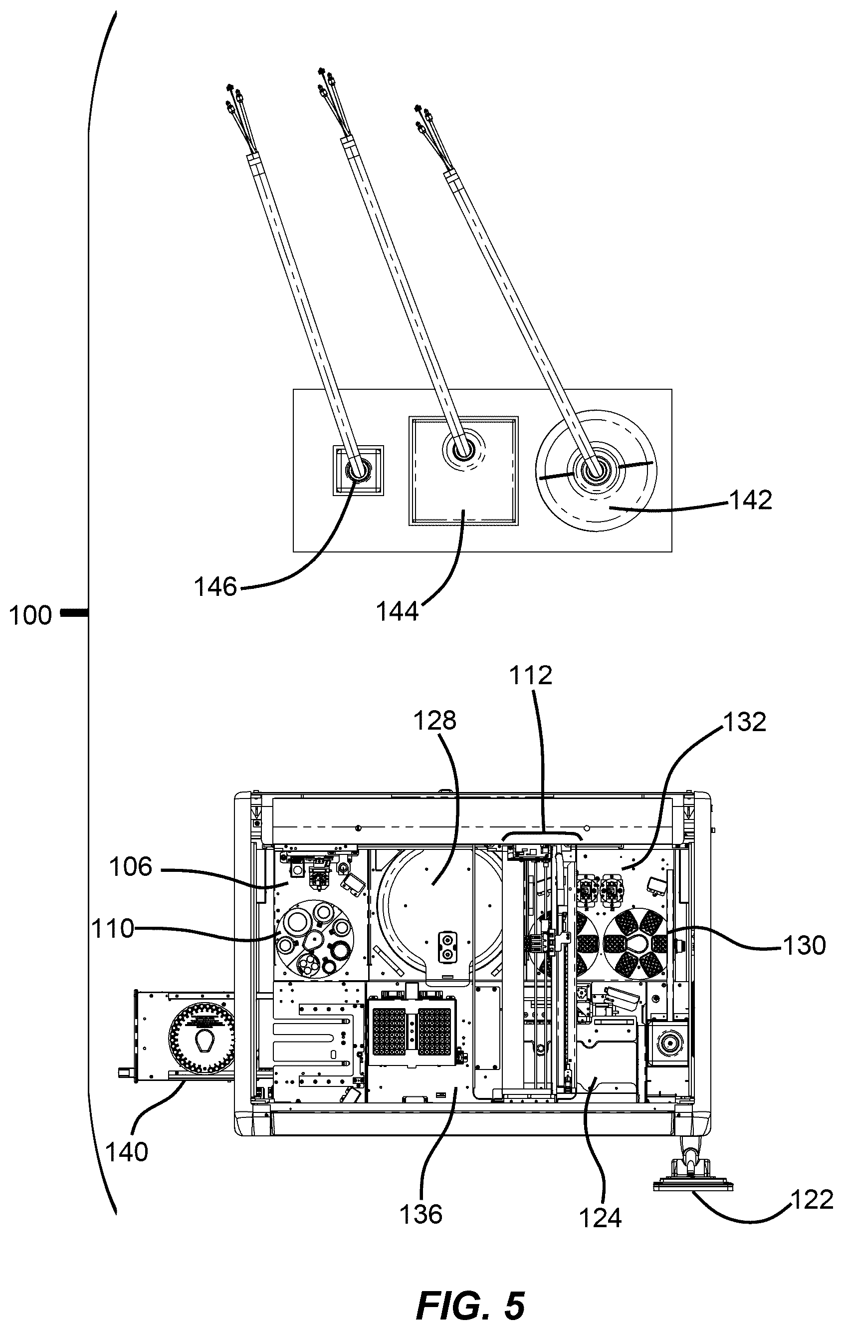 Patent US12332265 Figure 5 – Sample preparation instrument