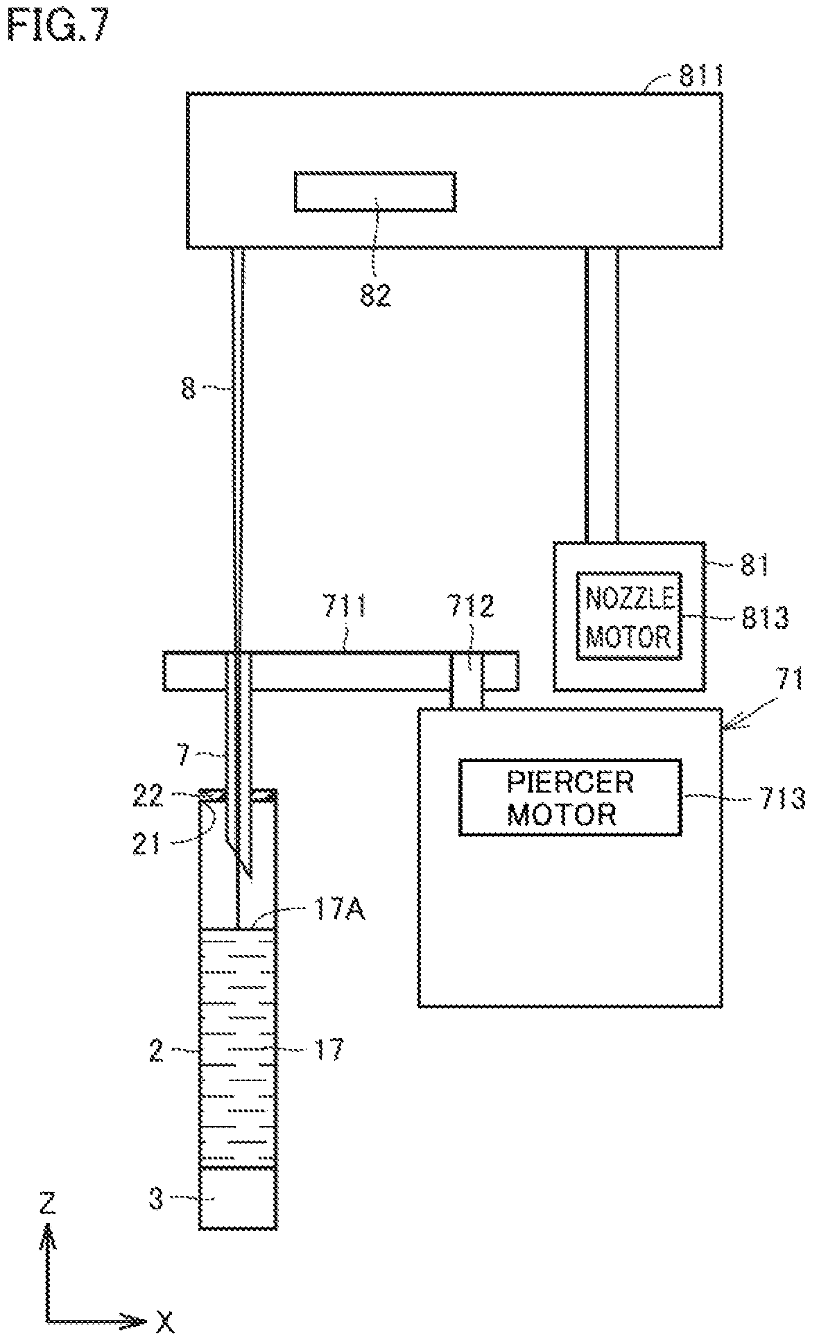 Patent US12332267 Figure 7 – Biochemical analysis apparatus and biochemical analysis method