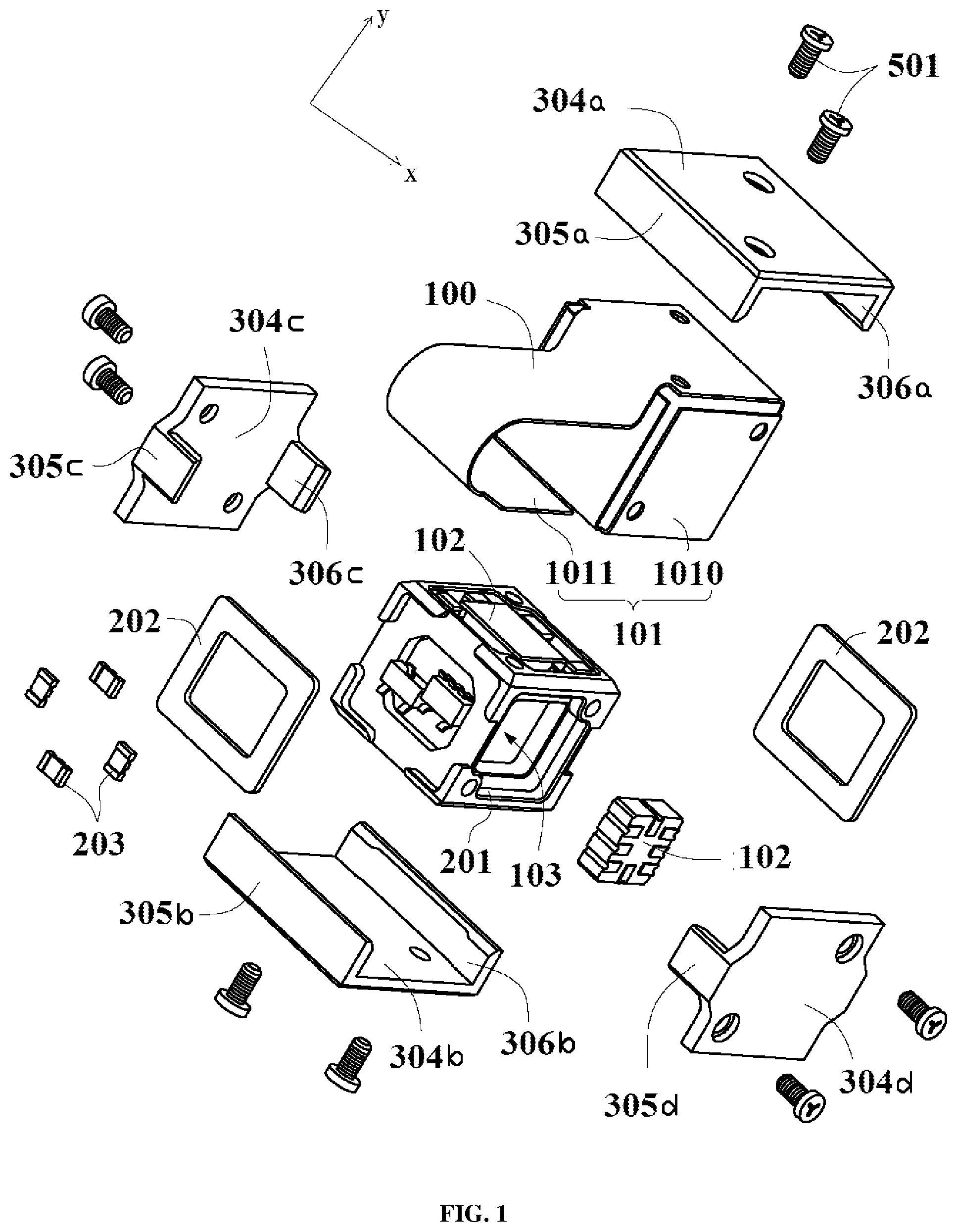 Patent US12332269 Figure 1 – Inertial measurement unit and movable device using the same