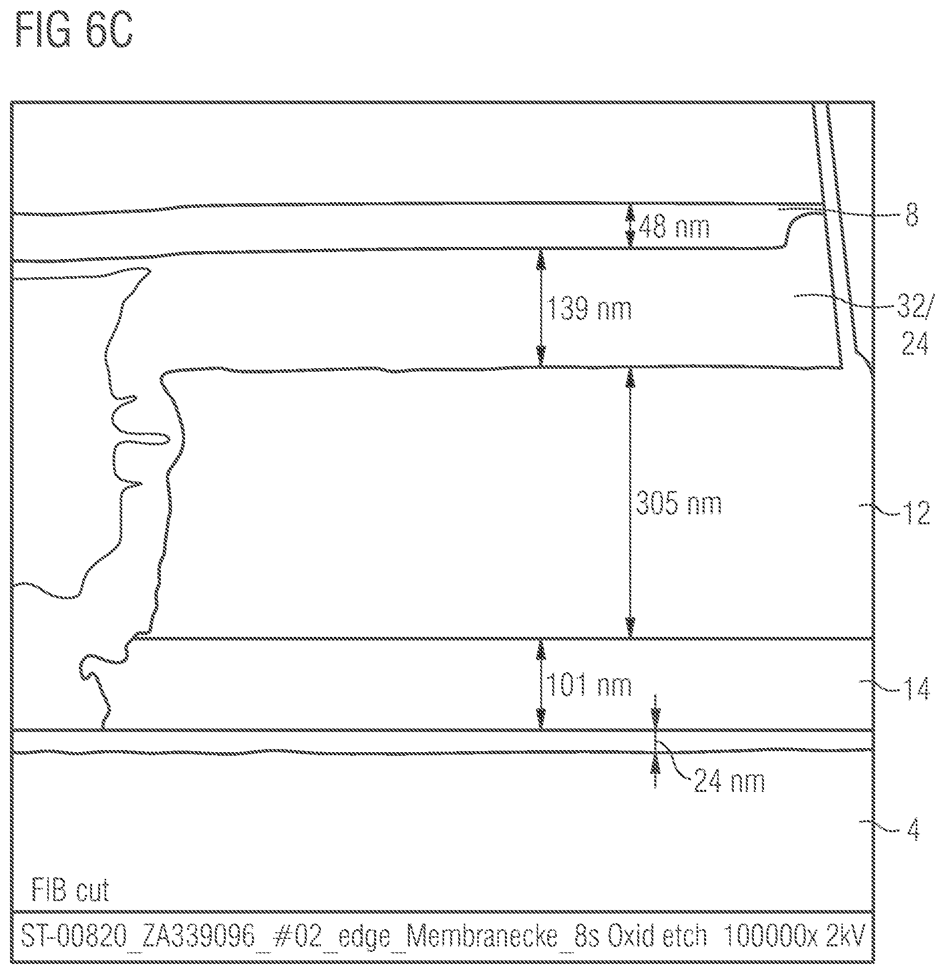 Patent US12332271 Figure 11 – Capacitive microelectromechanical device and method for forming a capacitive microelectromechanical device