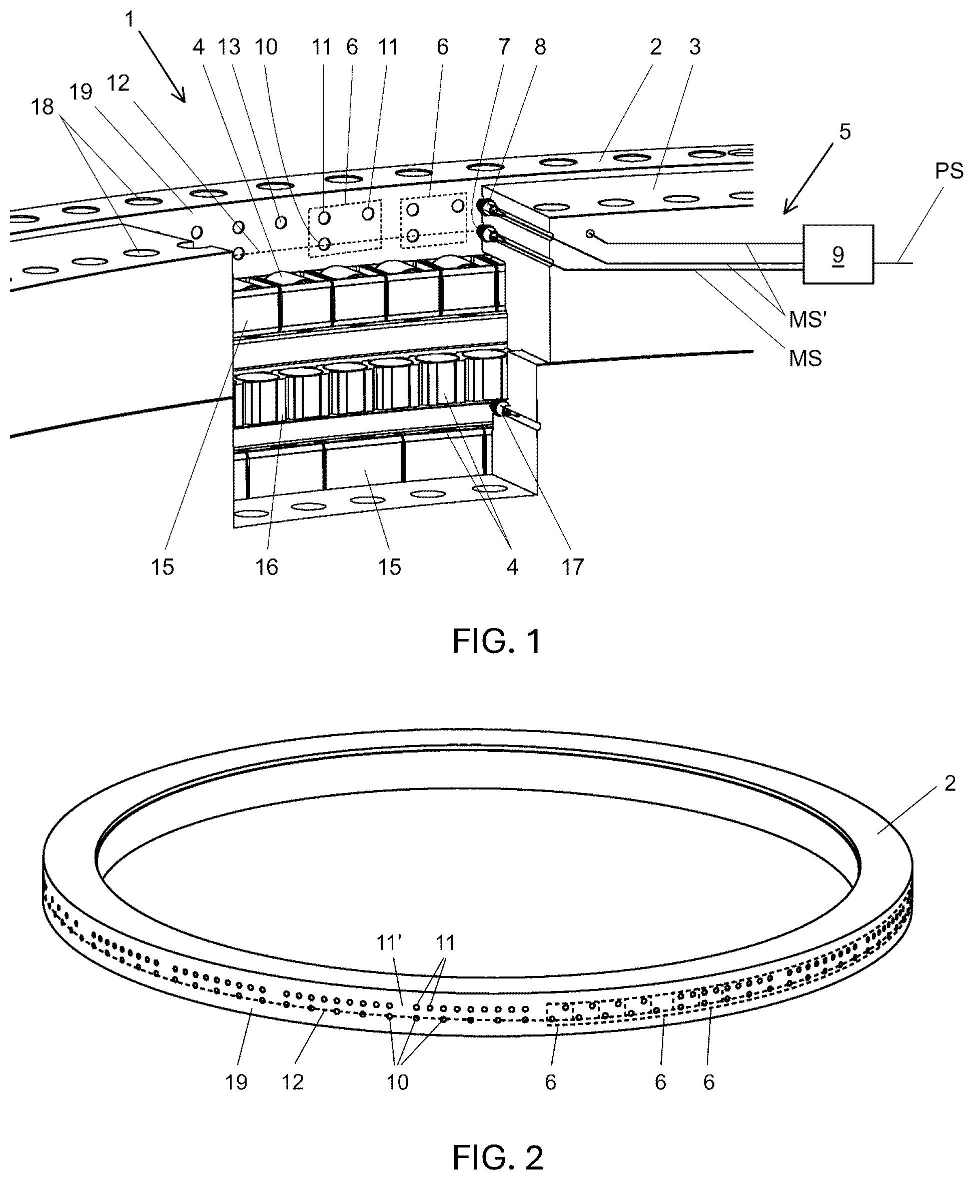 Patent US12332272 Figure 1 – Rolling bearing having position-determining device
