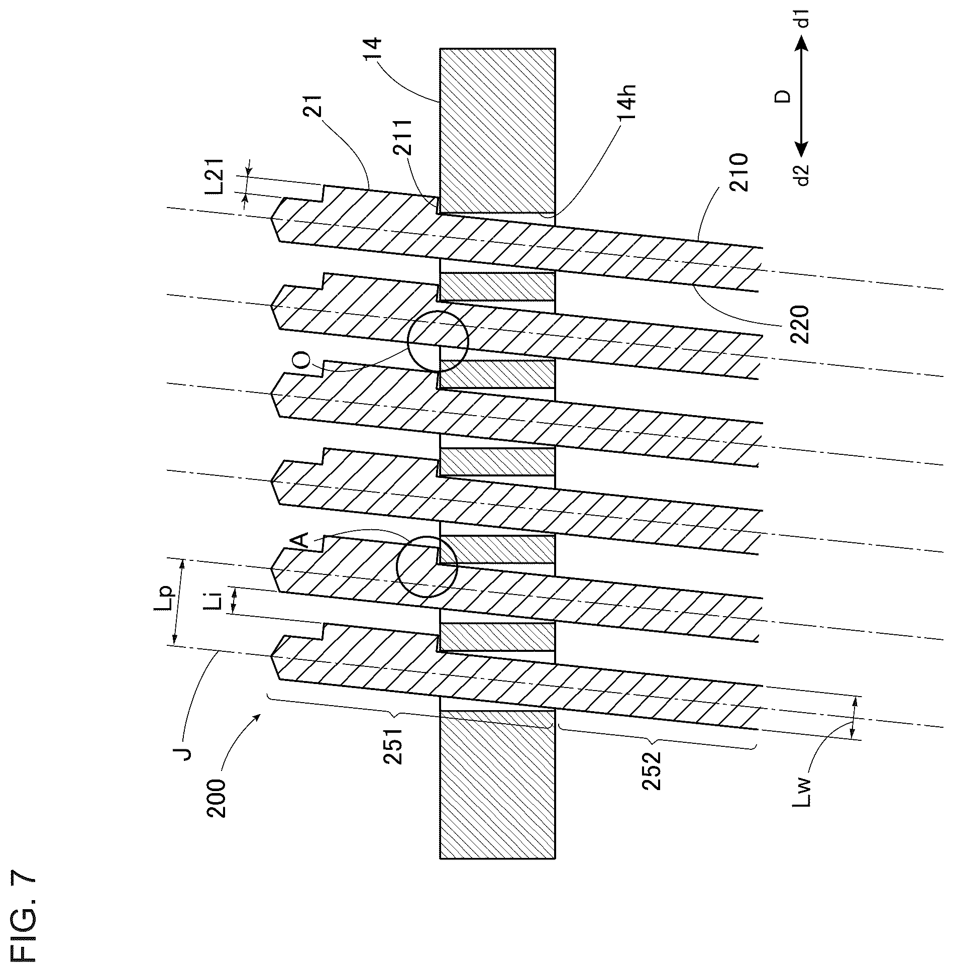 Patent US12332278 Figure 7 – Probe card