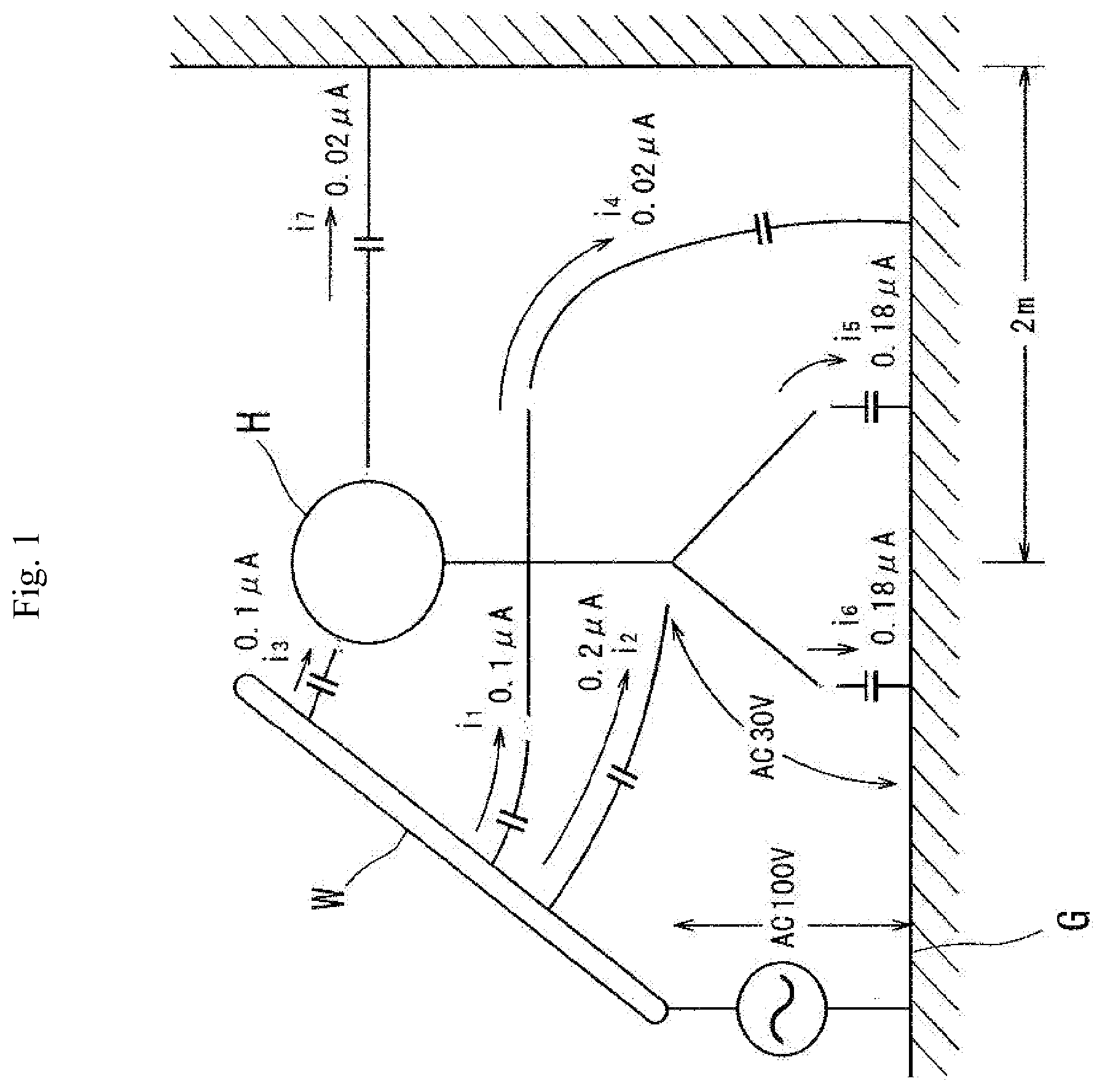 Patent US12332280 Figure 1 – Voltage source approach detection voltage detector