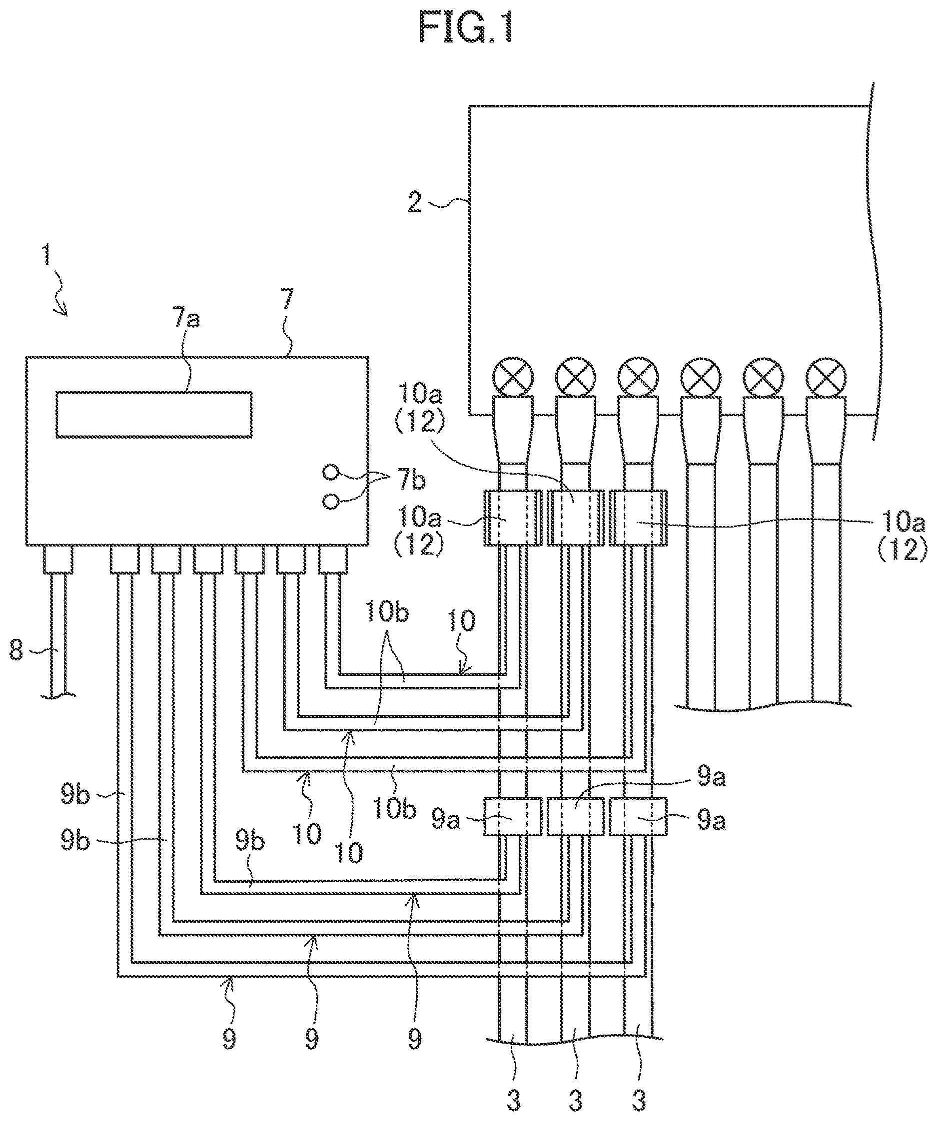Patent US12332281 Figure 1 – Voltage detection probe and electrode mounting tool