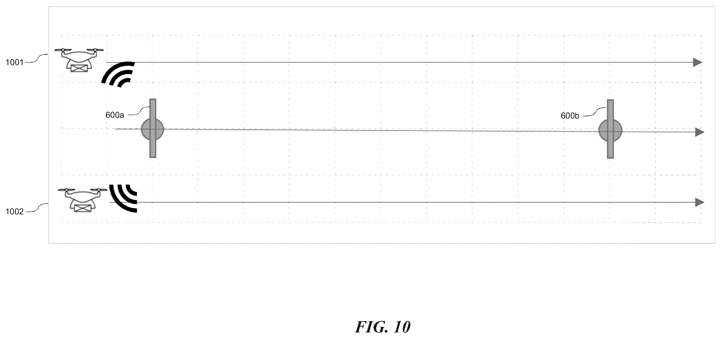 Patent US12332284 Figure 14 – Drone system for powerline inspection using radio frequency scanning techniques