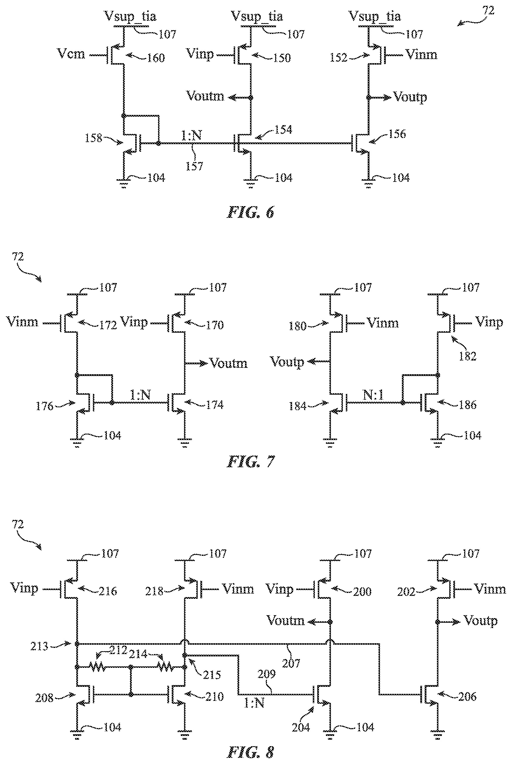 Patent US12332287 Figure 6 – Radio-frequency power detector with transimpedance amplifier and input offset mitigation