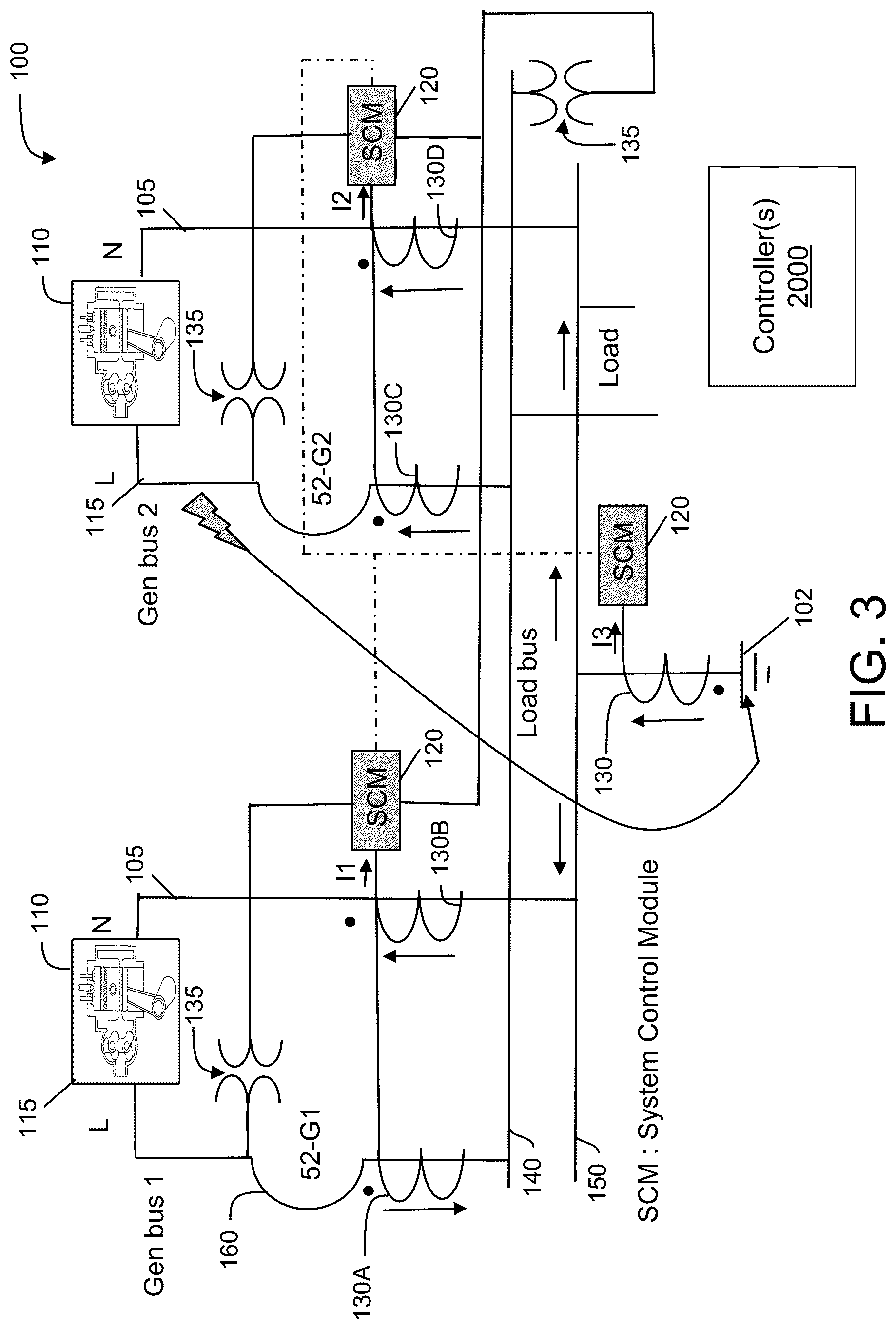 Patent US12332292 Figure 3 – System for locating power faults based on a direction of current flow