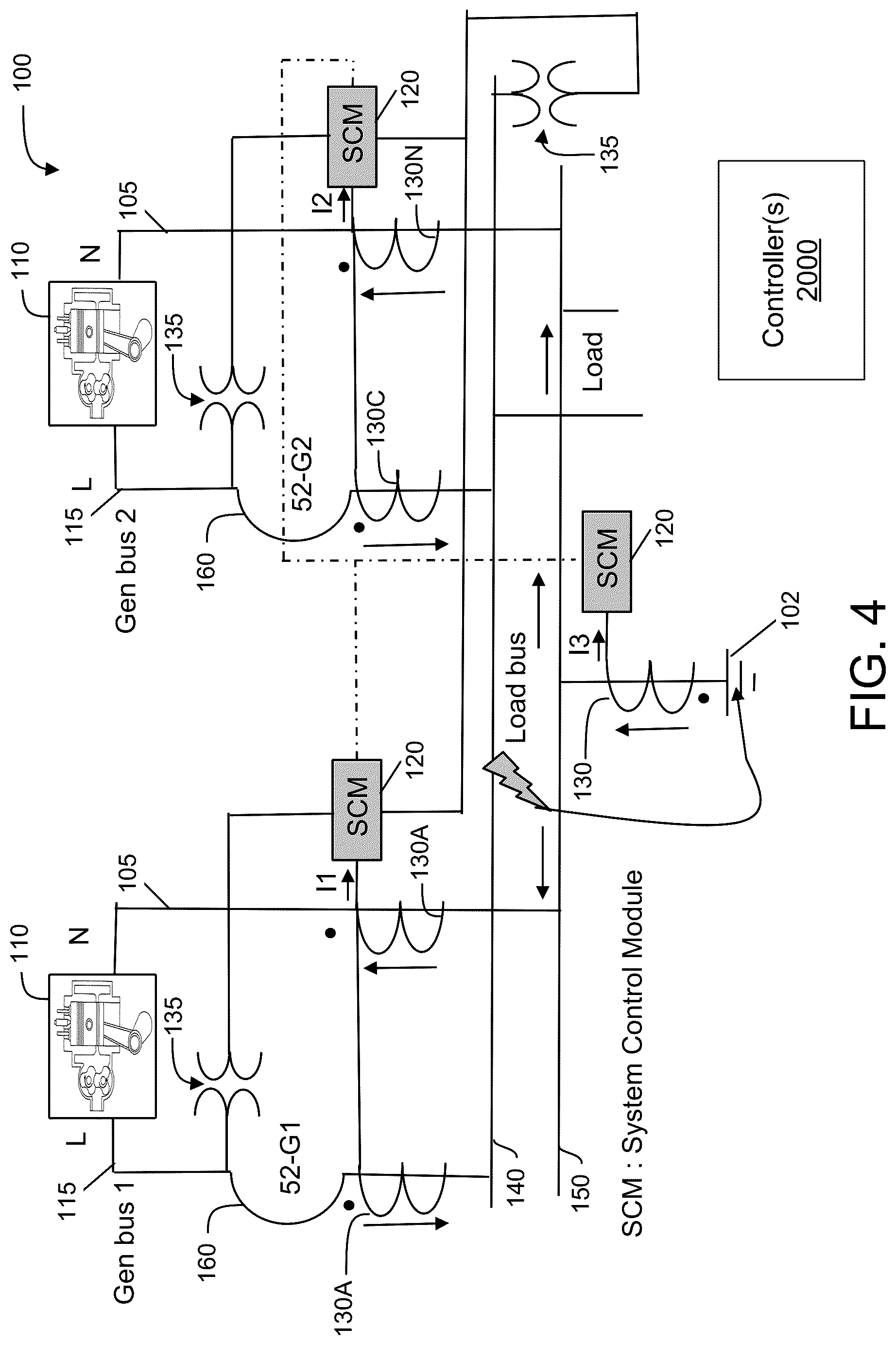 Patent US12332292 Figure 4 – System for locating power faults based on a direction of current flow