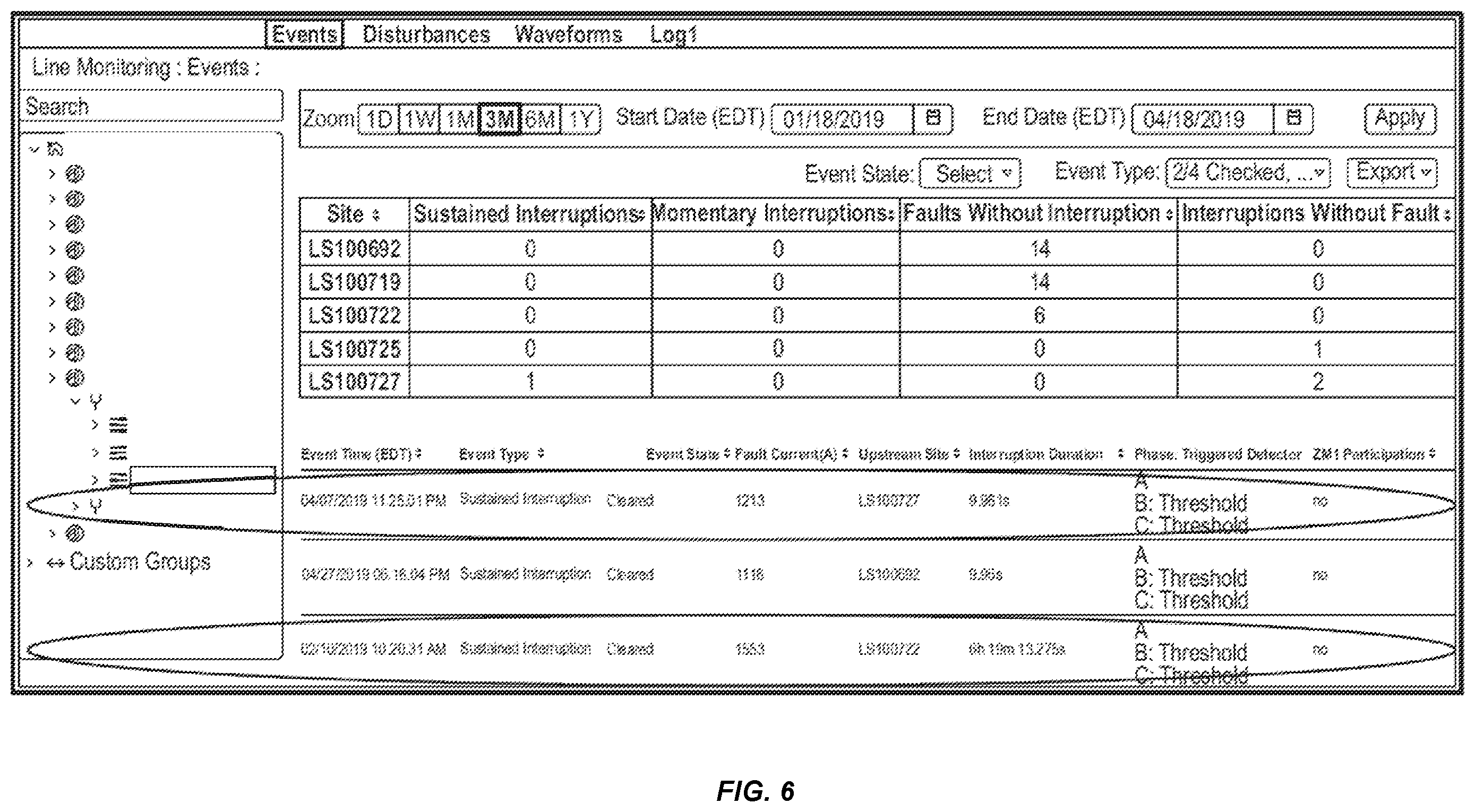 Patent US12332293 Figure 6 – Systems and methods for power line fault detection