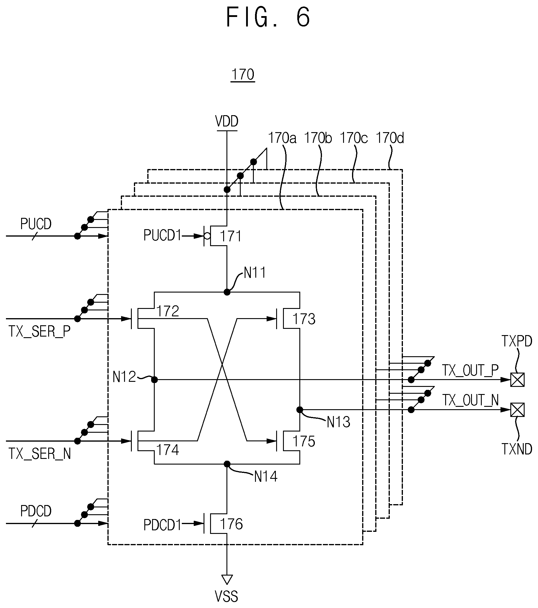 Patent US12332307 Figure 6 – Transmitter for ultra-high speed and storage device including the same