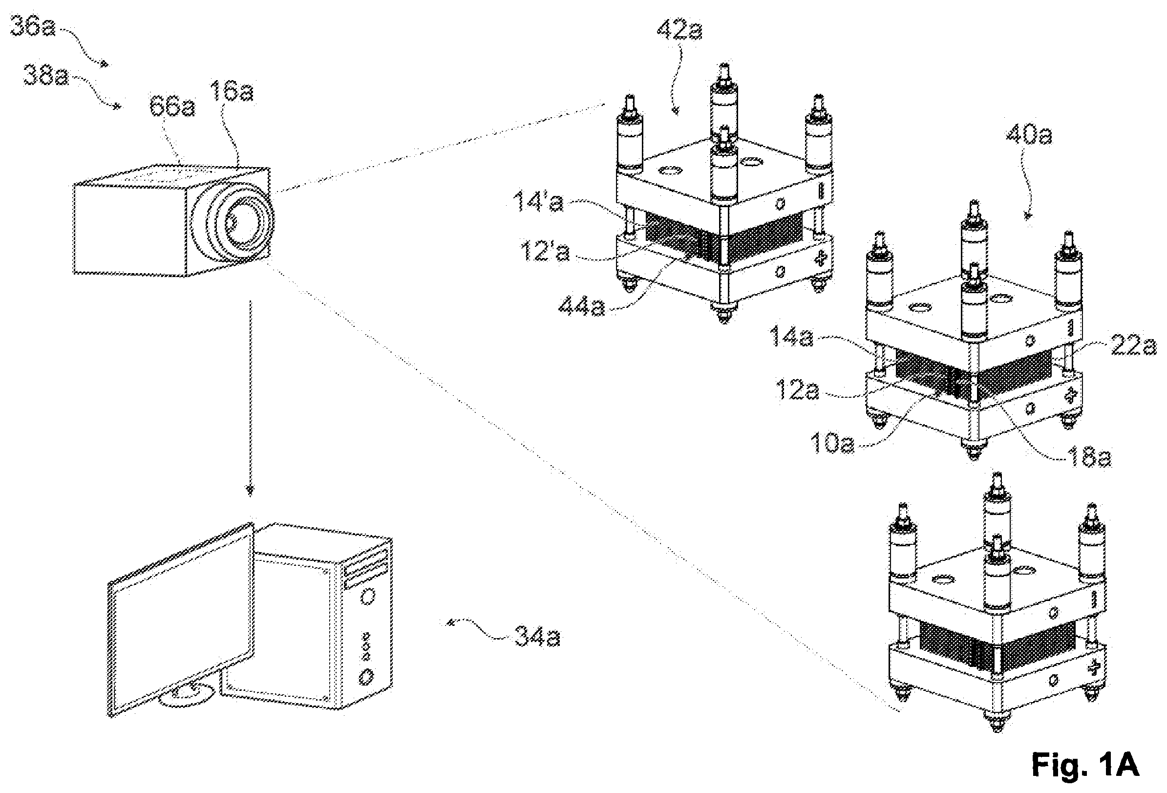 Patent US12332315 Figure 1 – Electrochemical cell monitoring device, electrochemical cell monitoring system and method