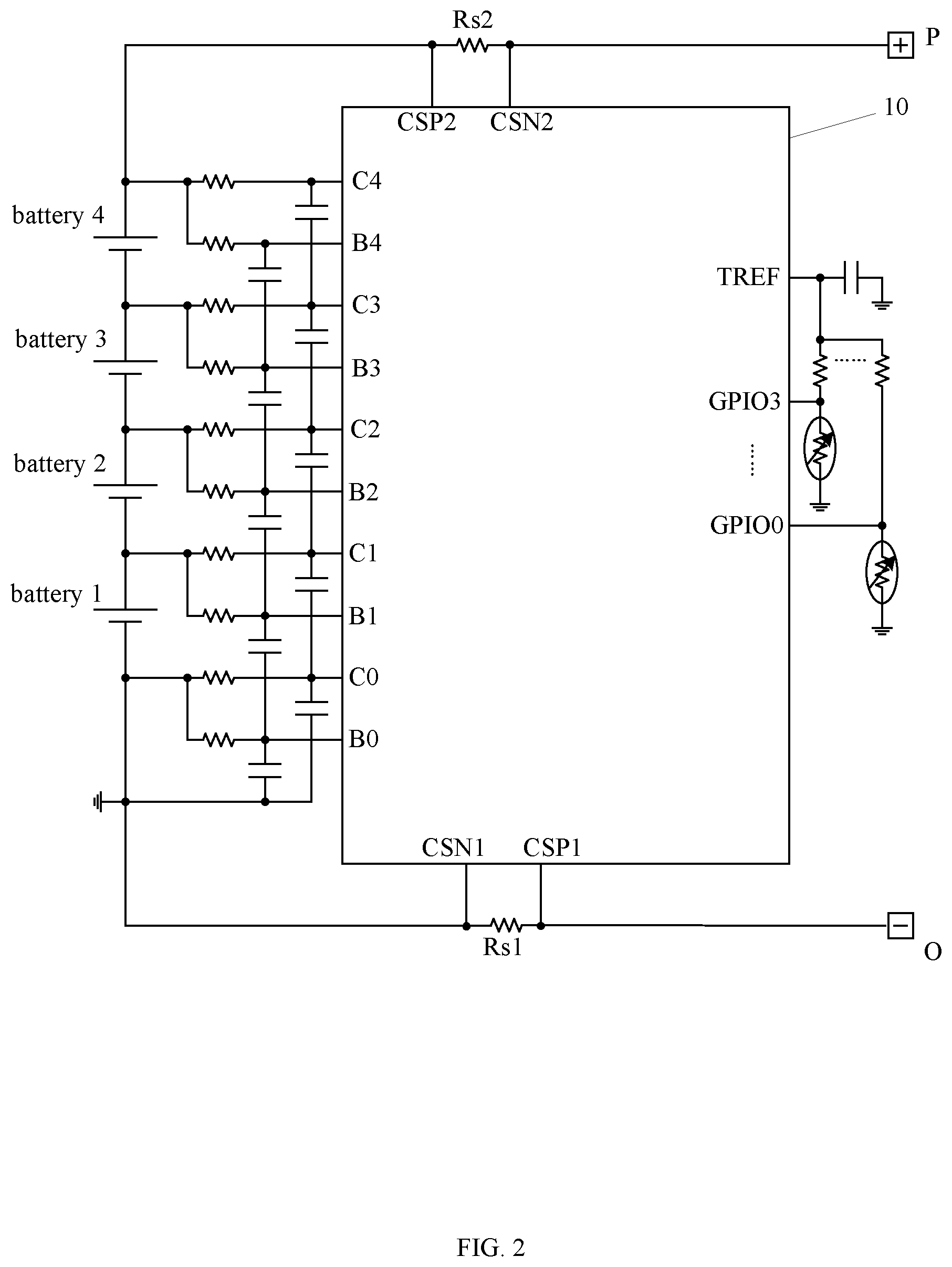Patent US12332318 Figure 2 – Synchronous monitoring circuit and synchronous monitoring method for battery management system