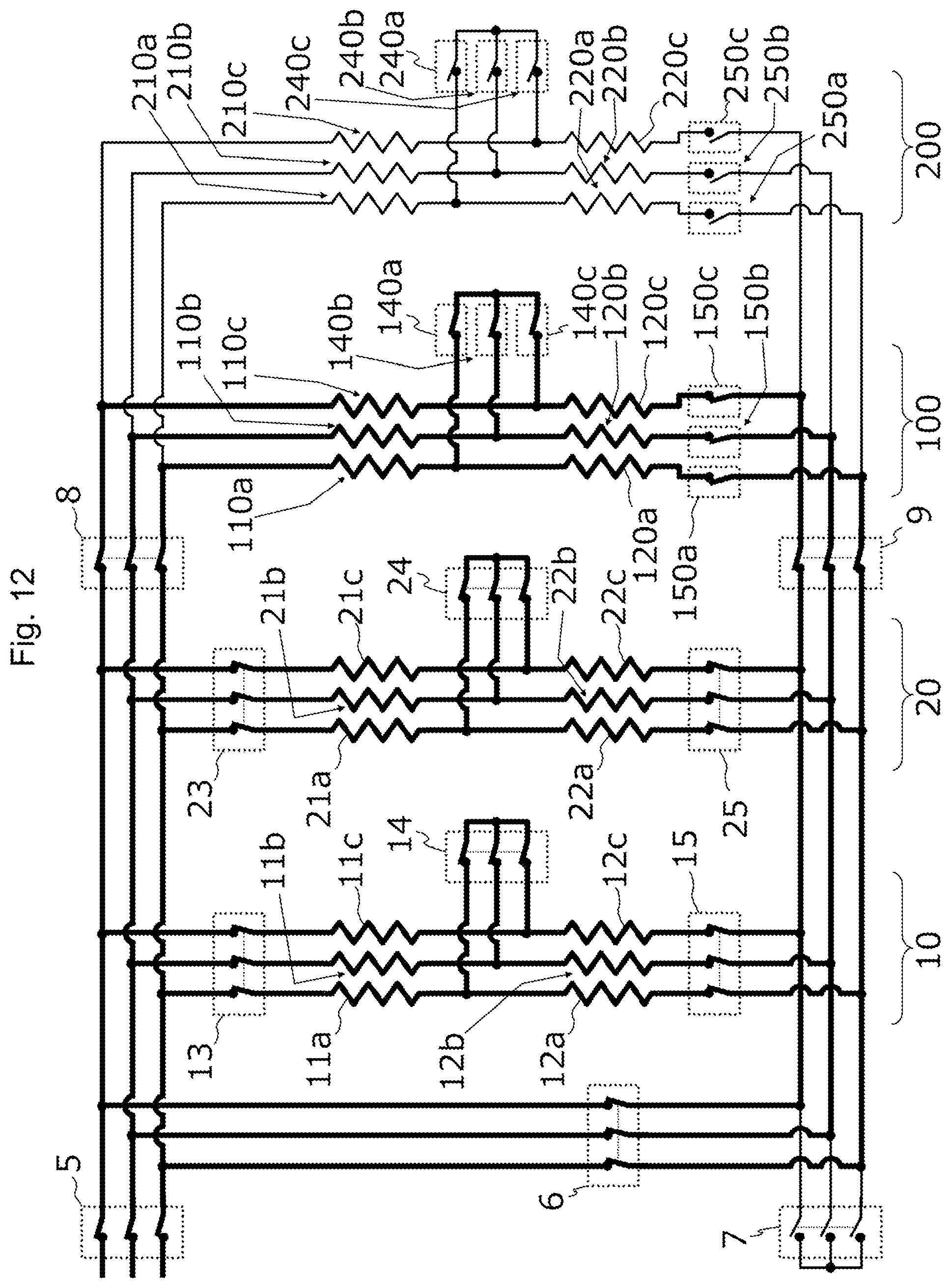 Patent US12332321 Figure 12 – Load testing device
