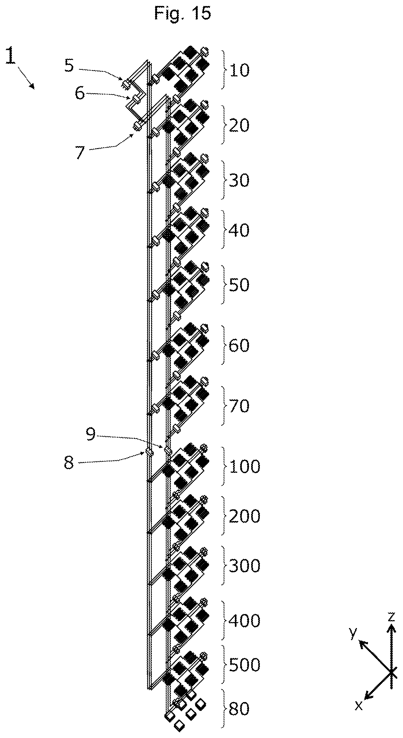 Patent US12332321 Figure 15 – Load testing device