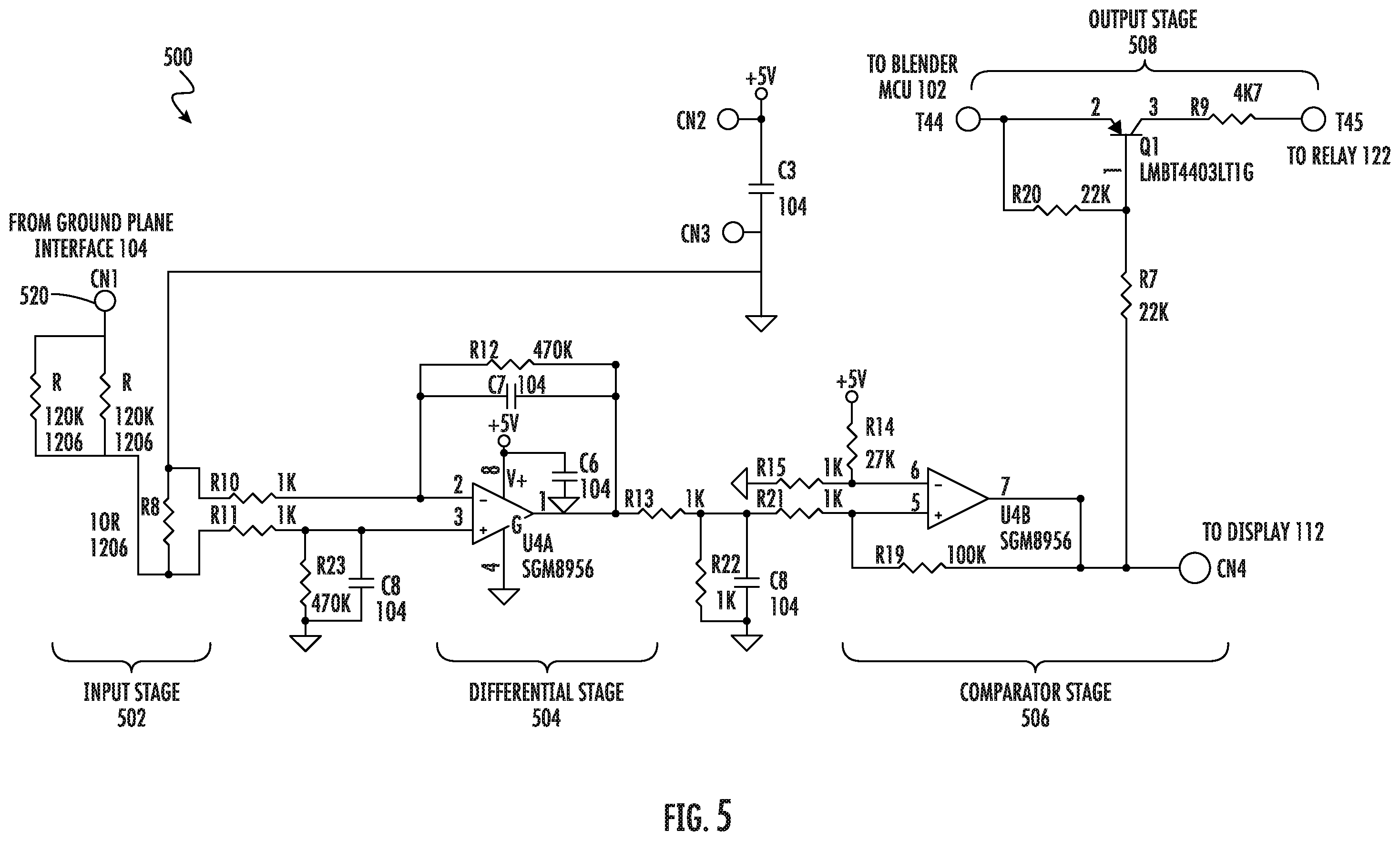 Patent US12332322 Figure 7 – Appliance with integrated ground fault detection