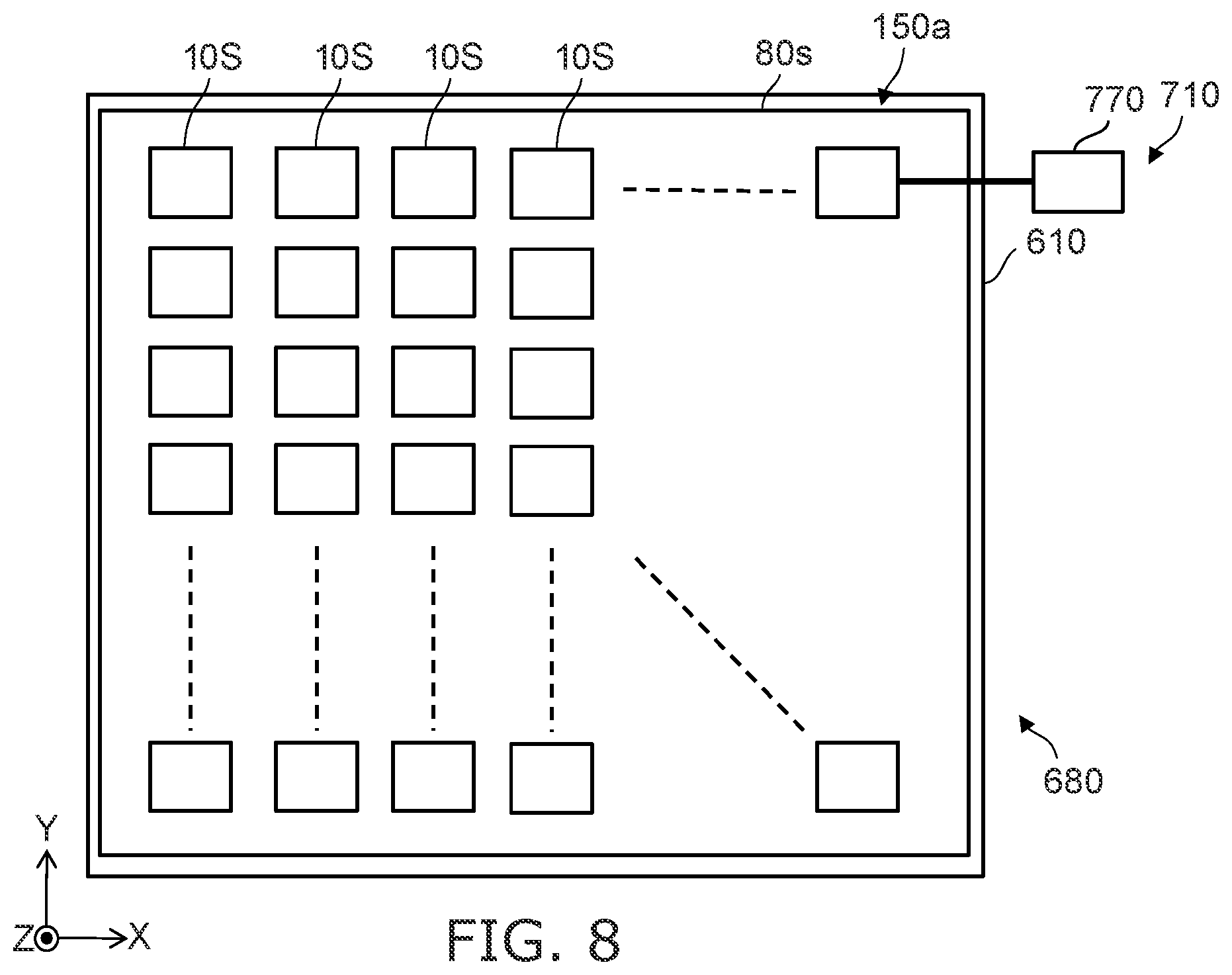 Patent US12332326 Figure 7 – Sensor and inspection device