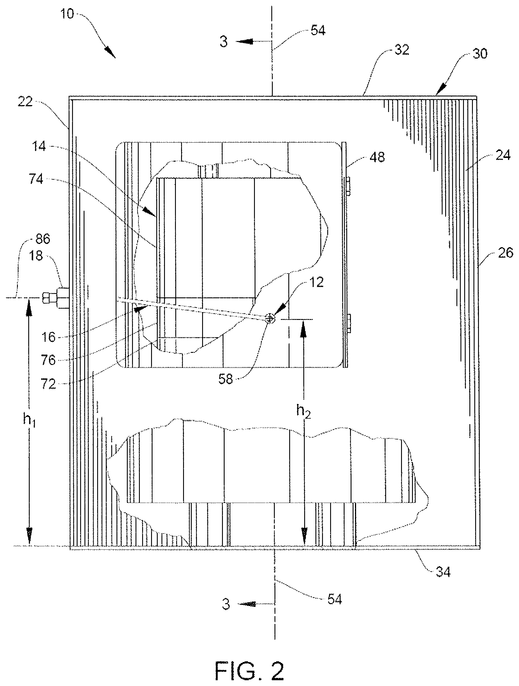 Patent US12332327 Figure 2 – Nuclear magnetic resonance (NMR) spectrometer with replaceable horizontal sample tube
