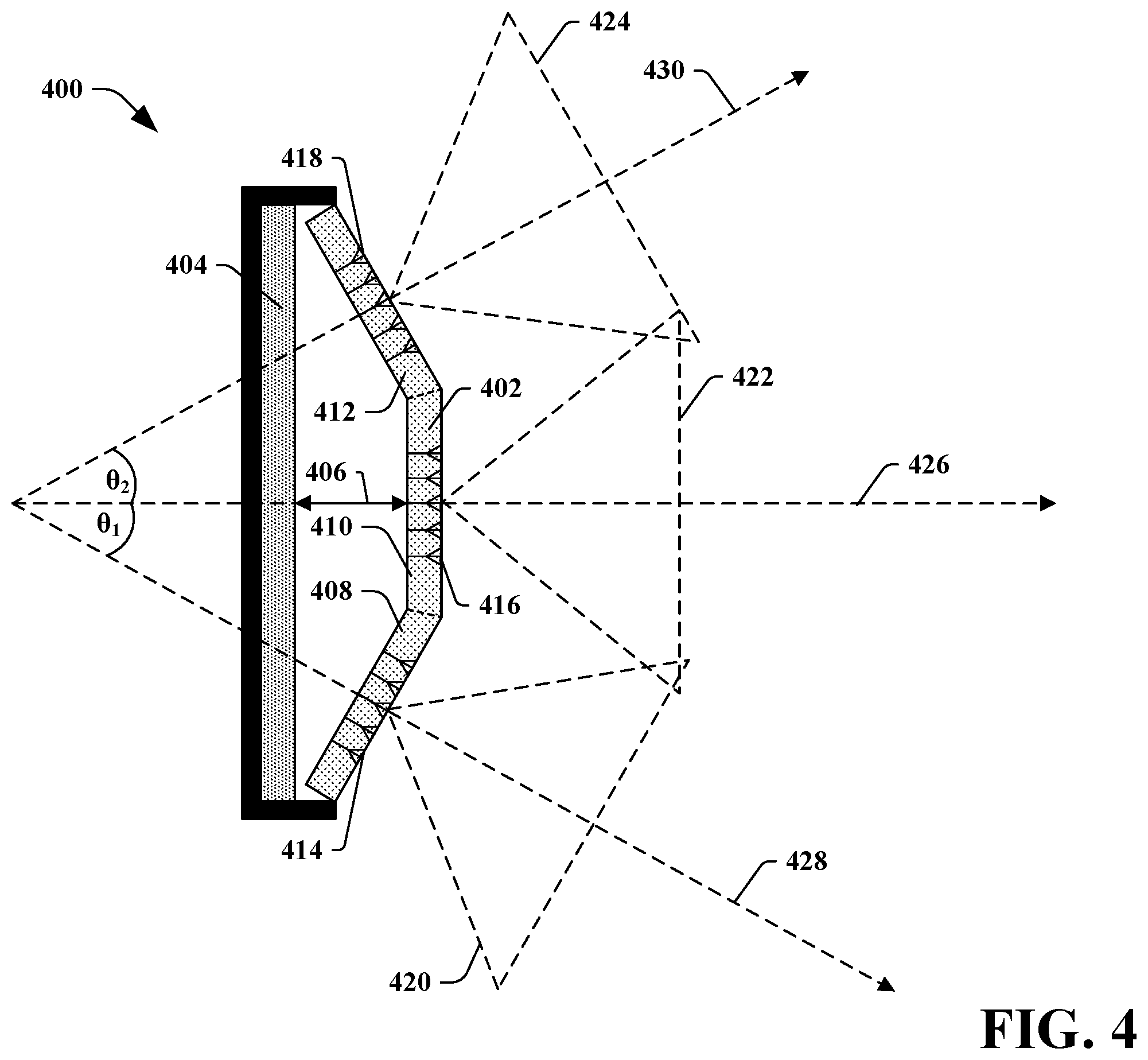 Patent US12332341 Figure 4 – Systems and methods for automotive radar
