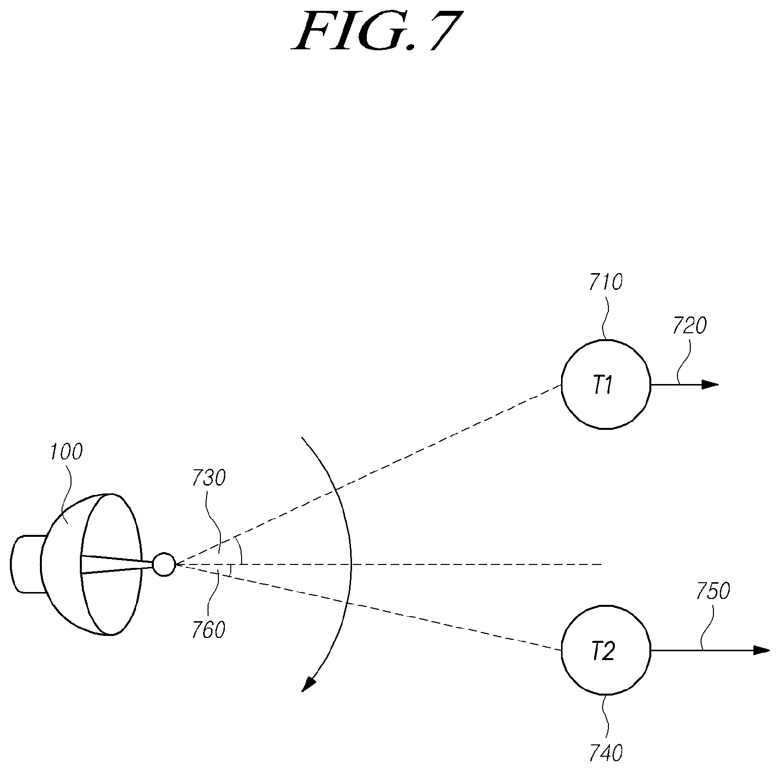 Patent US12332345 Figure 7 – Radar device for vehicle and controlling method thereof