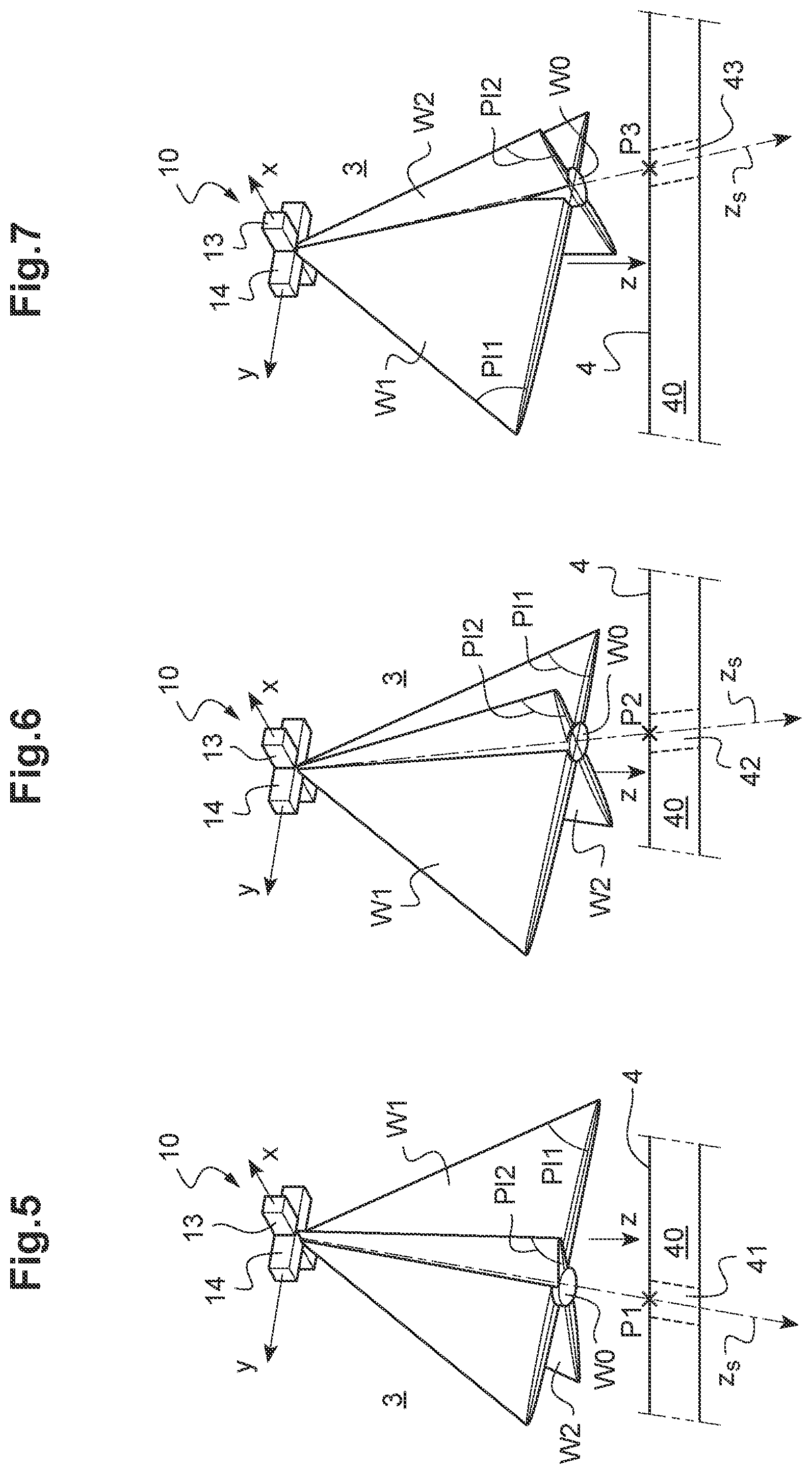 Patent US12332348 Figure 3 – Depointable parametric echosounder, and method for characterizing a portion of the sub-bottom of a subaquatic environment