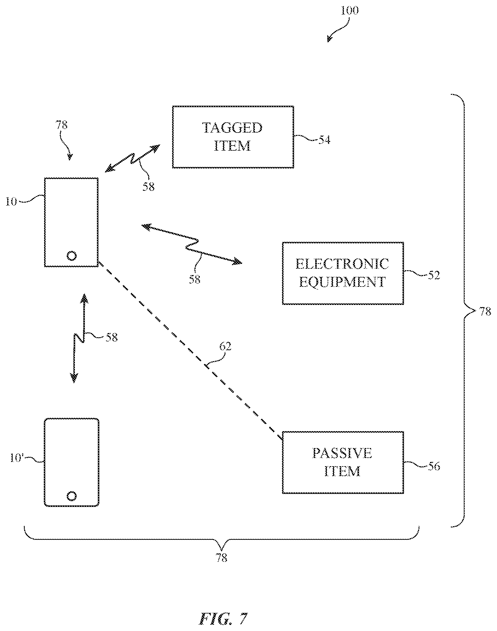 Patent US12332366 Figure 5 – Electronic devices with motion sensing and angle of arrival detection circuitry