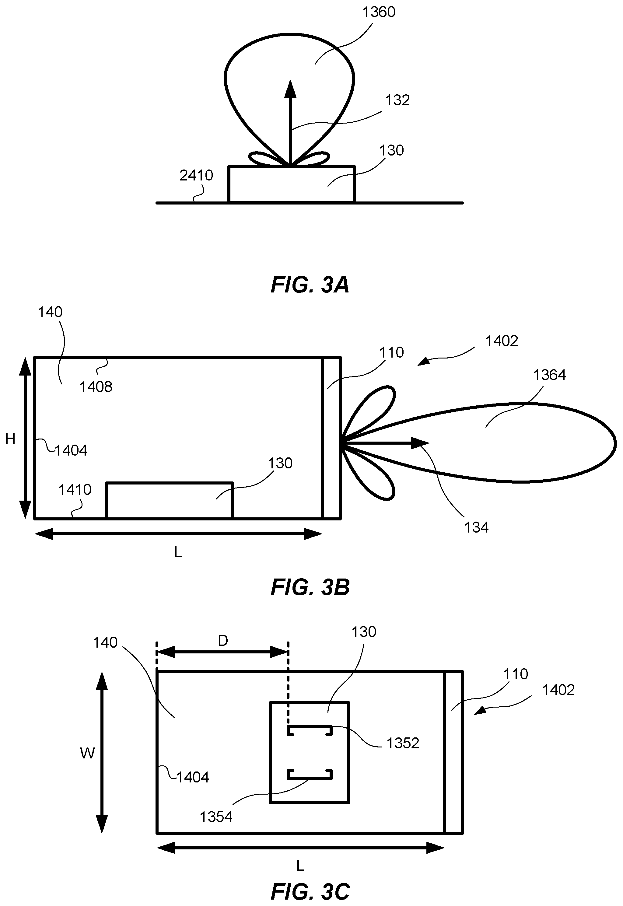 Patent US12332371 Figure 3 – Electronic radar device