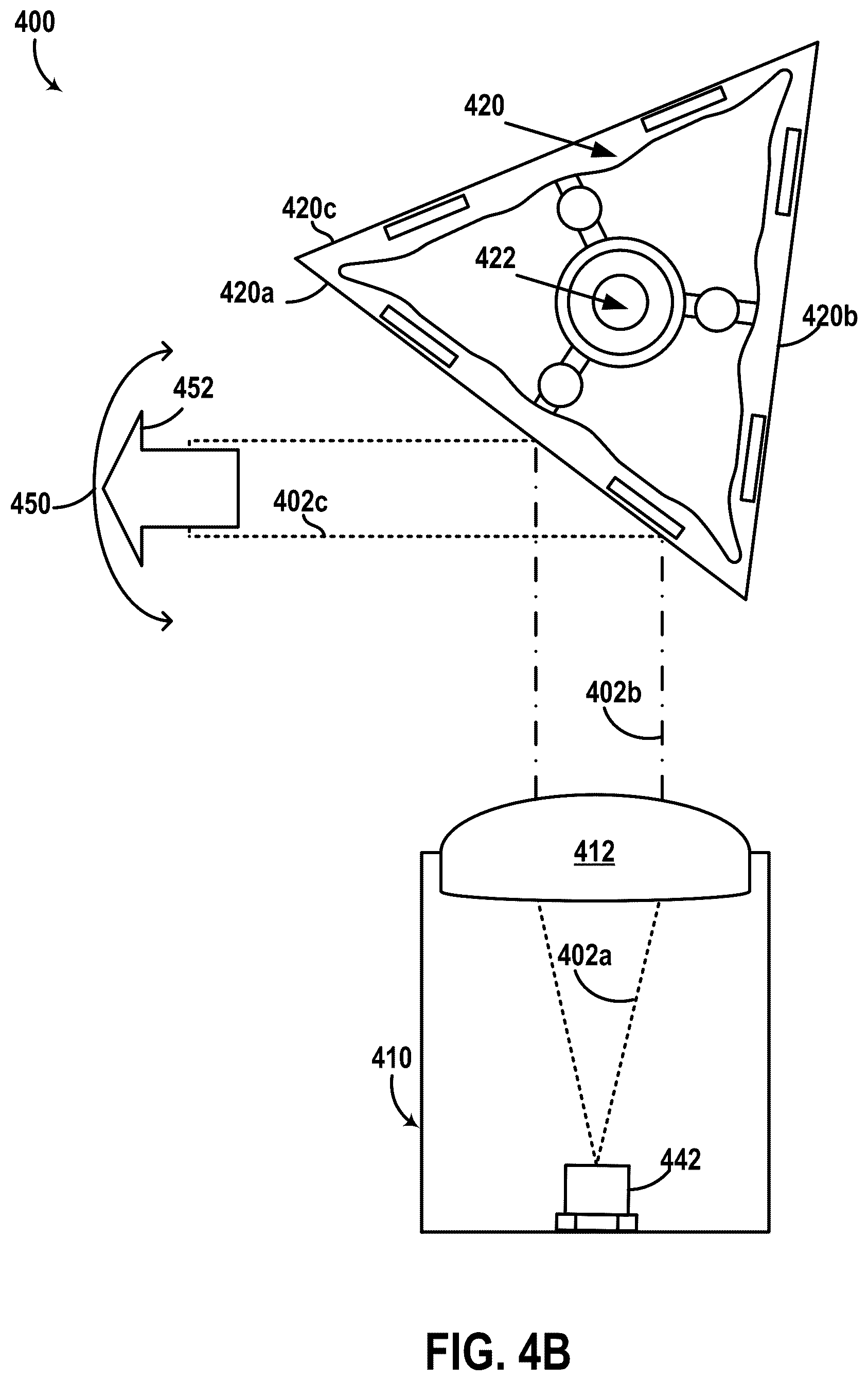 Patent US12332379 Figure 12 – Vehicle with multiple light detection and ranging devices (LIDARs)